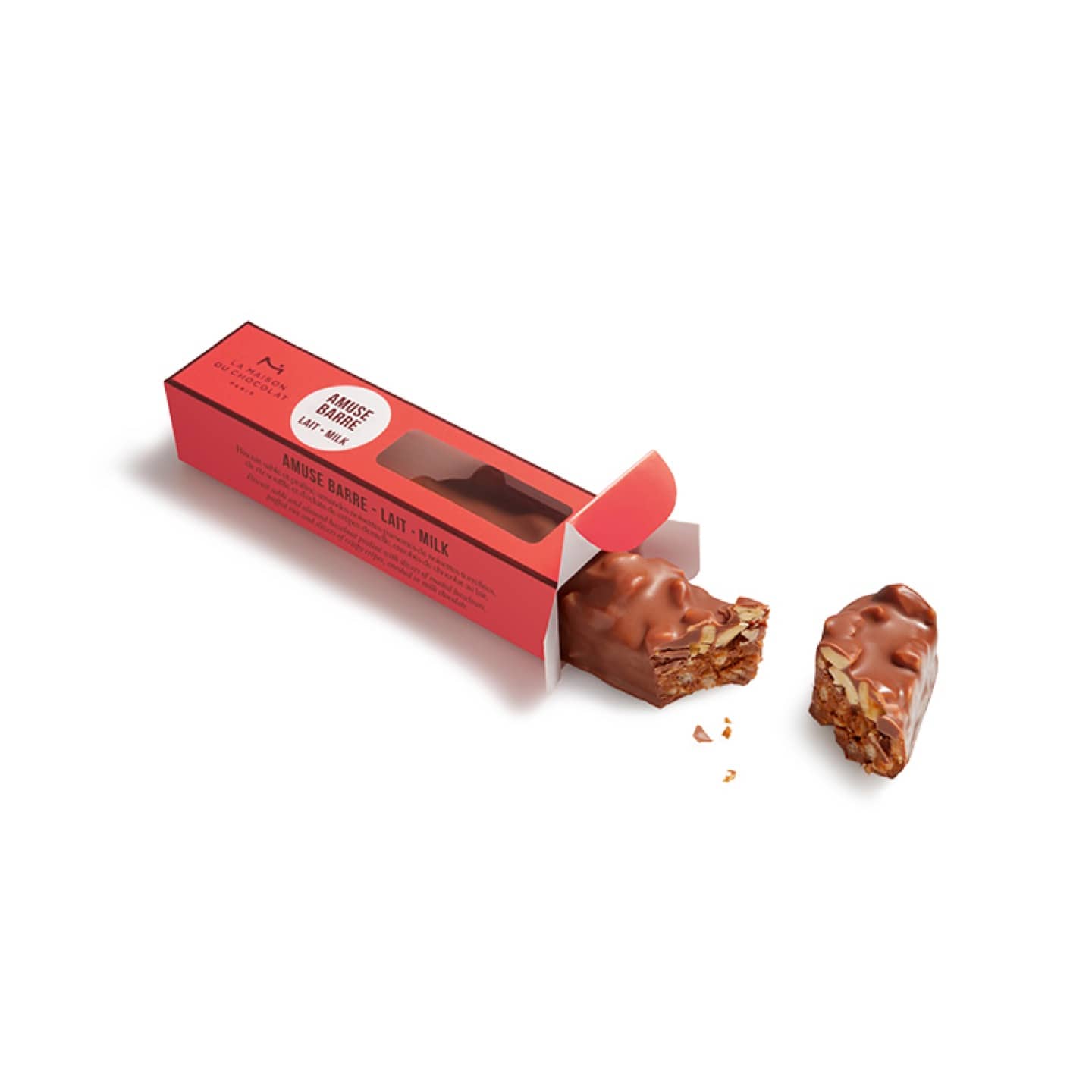 Biscuit Sablé Praliné Noisette Chocolat Lait 50g Amuse Barre