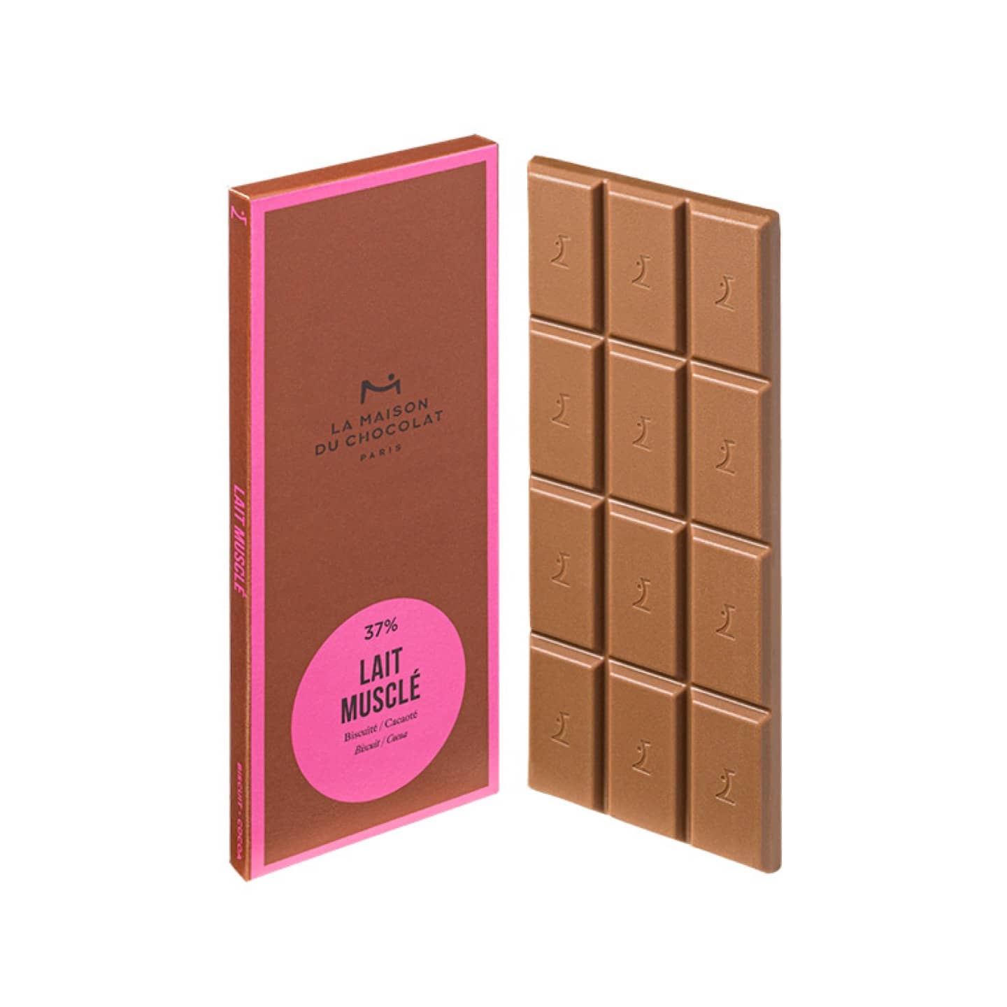 Tablette Chocolat Lait 37% 75g Lait Musclé