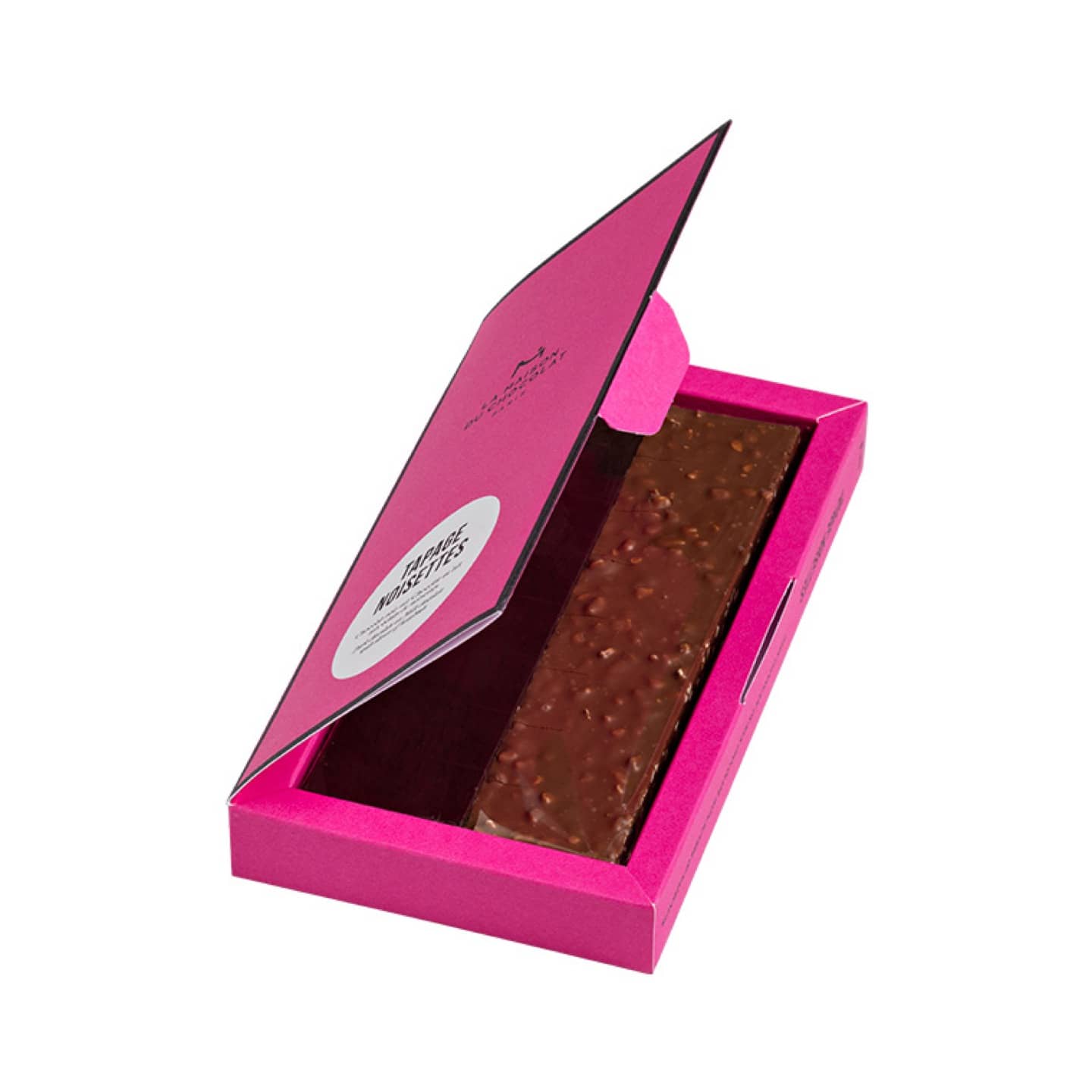 Tablette Chocolat Lait 35% Noisettes 100g Tapage Noisettes