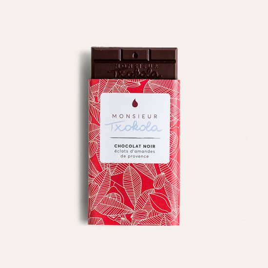 Tablette Noir Amandes 64%
