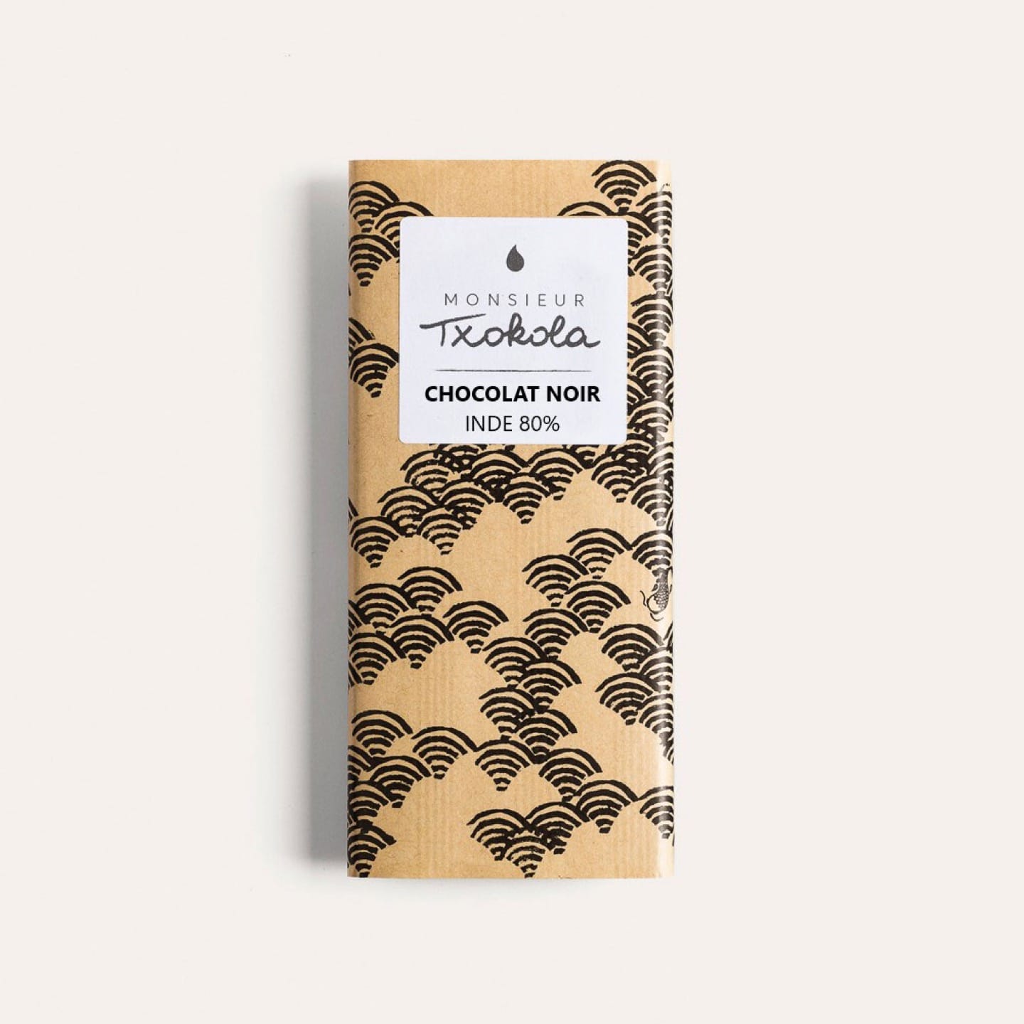 Tablette Chocolat Noir 80% origine Inde 95g Bean to Bar