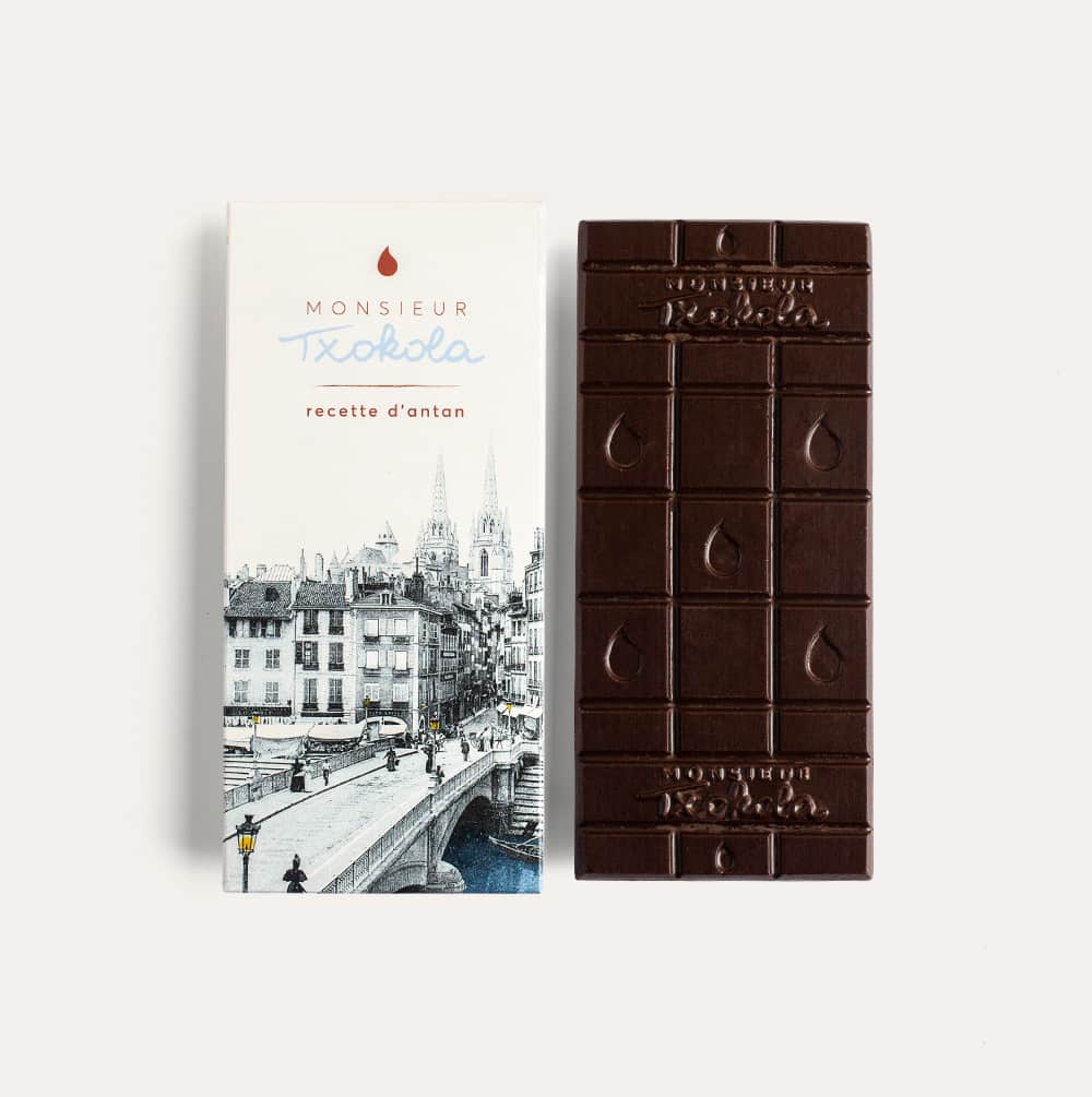 Tablette Chocolat Noir 85% origine Equateur 100g Tablette d'Antan