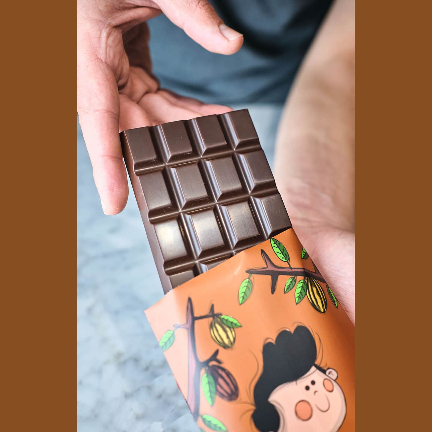 Tablette Chocolat Noir Bio 64% Grand Cru origine République Dominicaine 90g
