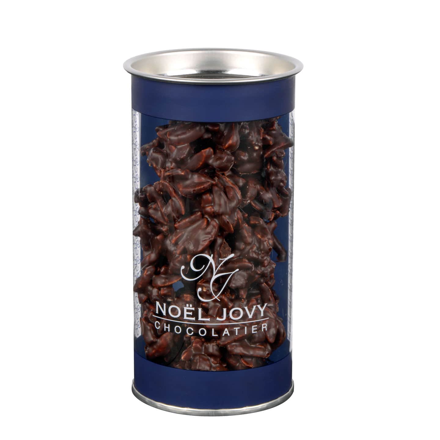 Amande et Orange Confite enrobé Chocolat Noir 130g Grignotine