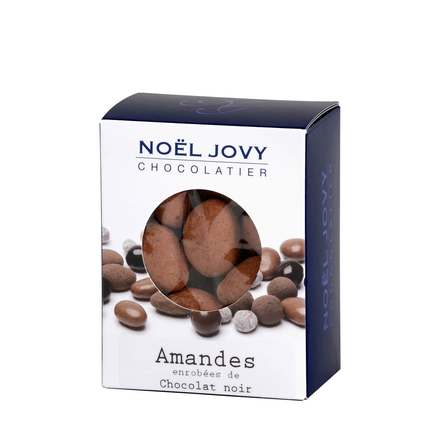 Amandes enrobées Chocolat Noir 150g