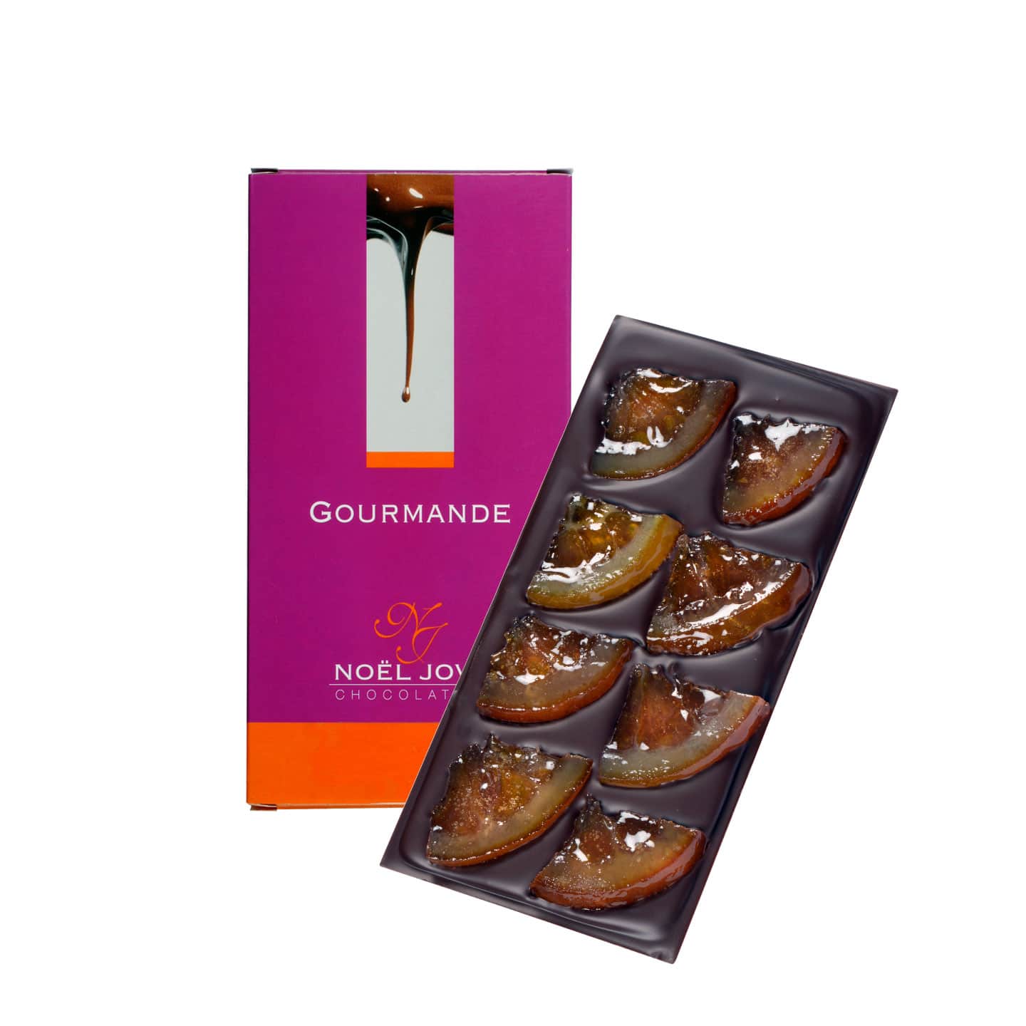 Tablette Chocolat Noir Orange 66% 100g