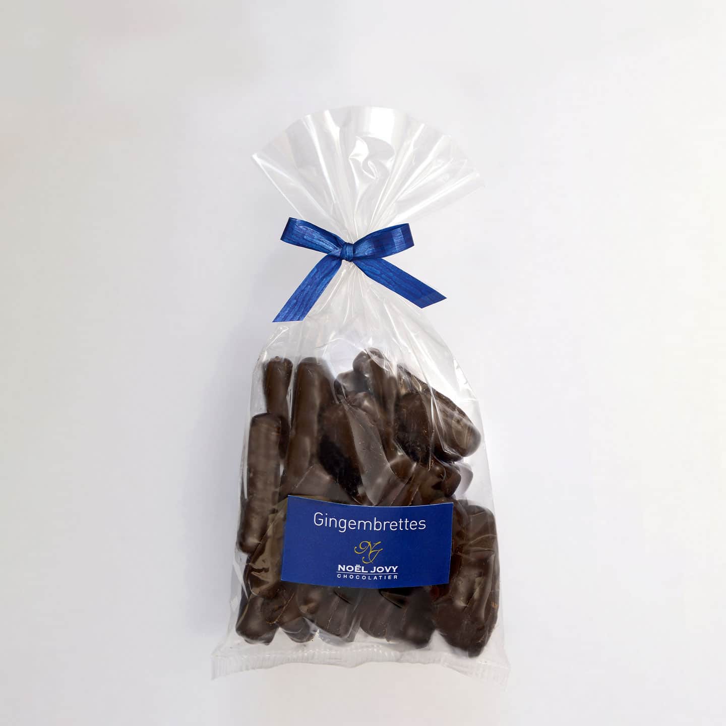 Gingembrette confite enrobée Chocolat Noir 100g