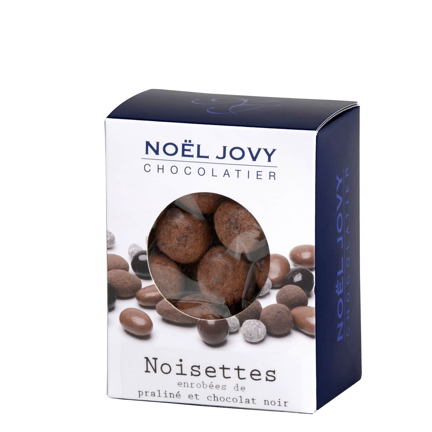 Noisettes enrobées Praliné et Chocolat Noir et Lait 150g