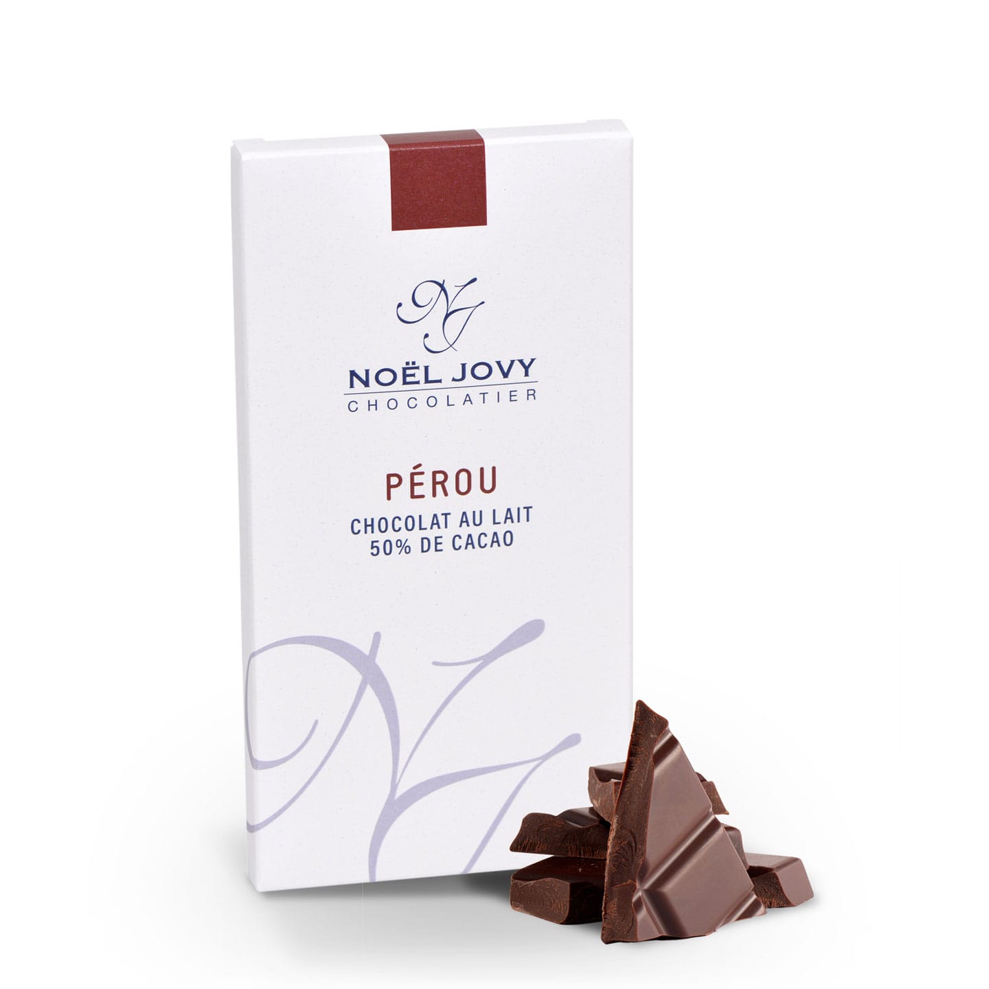 Tablette Chocolat Lait 50% origine Pérou 100g
