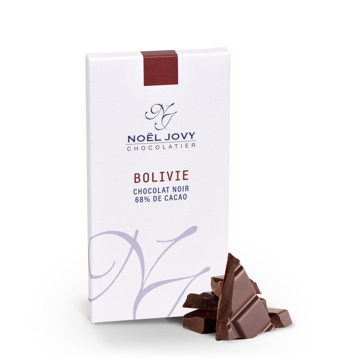 Tablette Chocolat Noir 68% origine Bolivie 100g