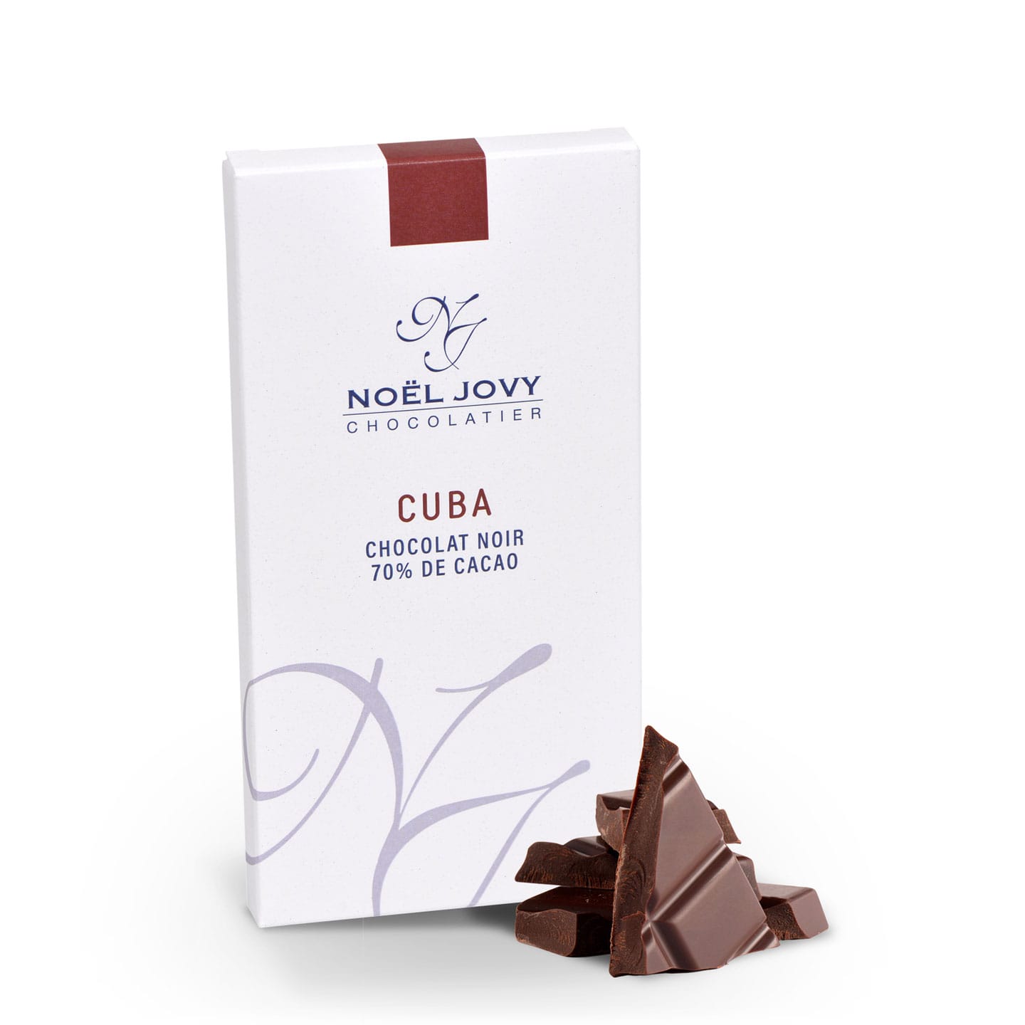 Tablette Chocolat Noir 70% origine Cuba 100g