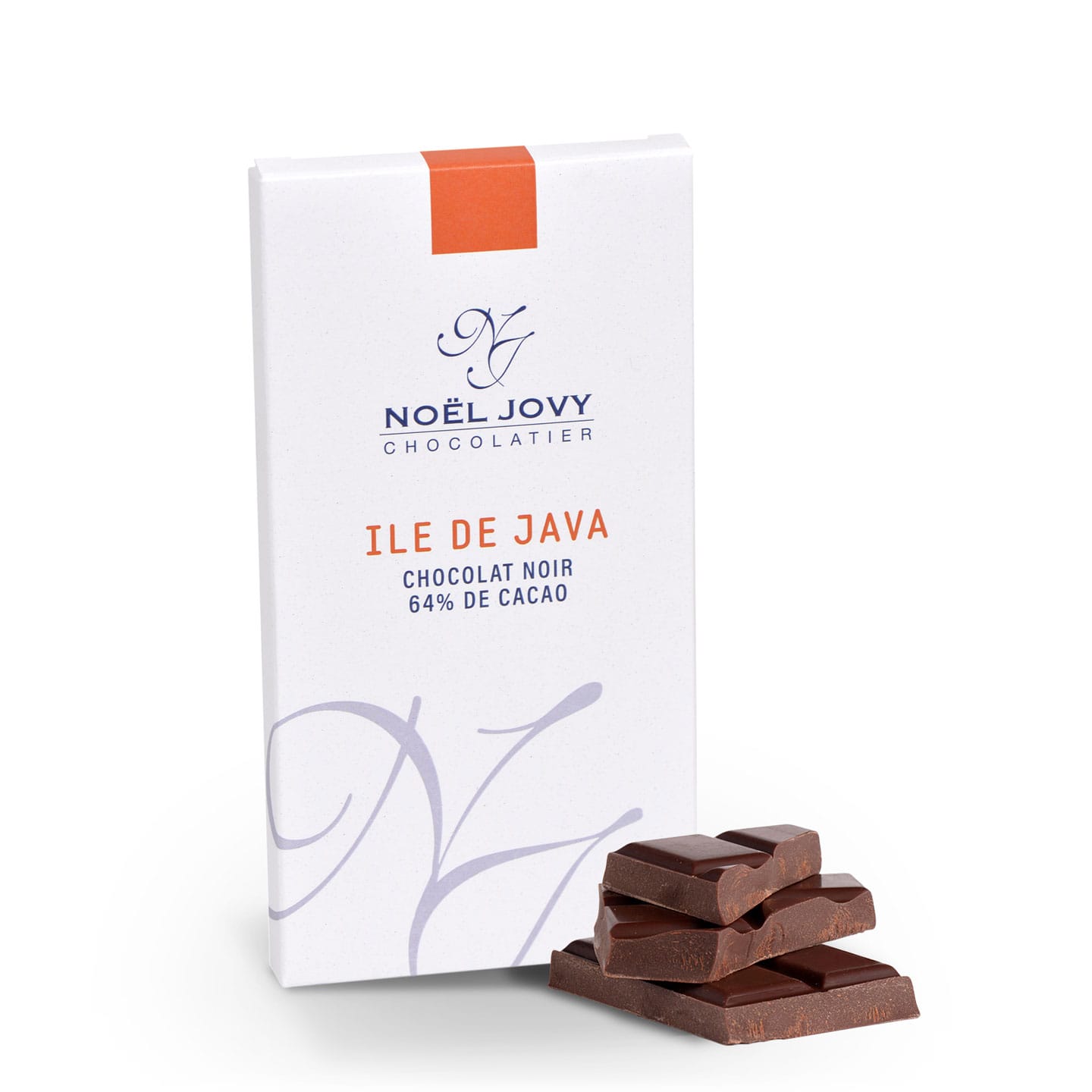 Tablette Chocolat Noir 64% origine Java 100g