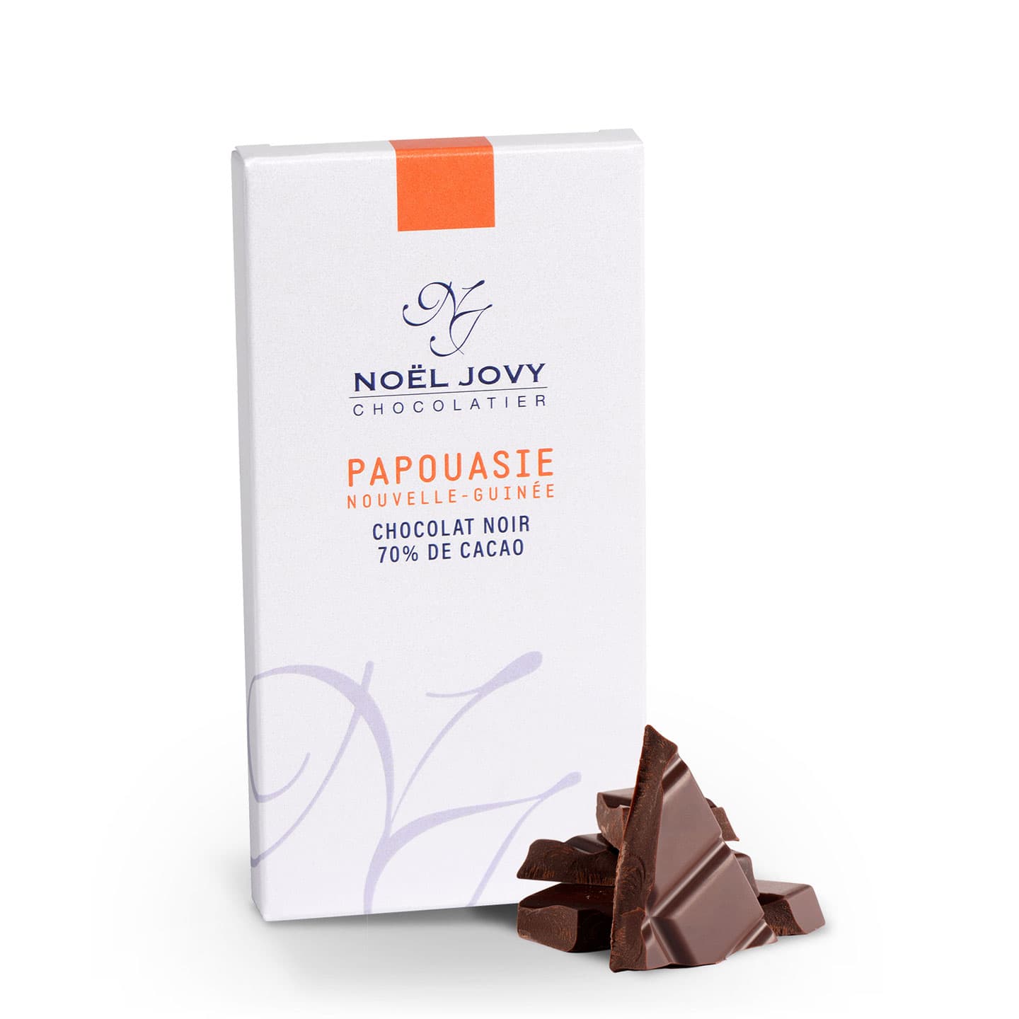Tablette Chocolat Noir 70% origine Papouasie 100g