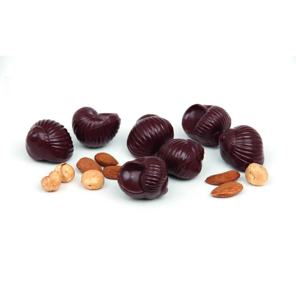 Pralinés Chocolat Lait Amandes Noisettes 105g Escargots