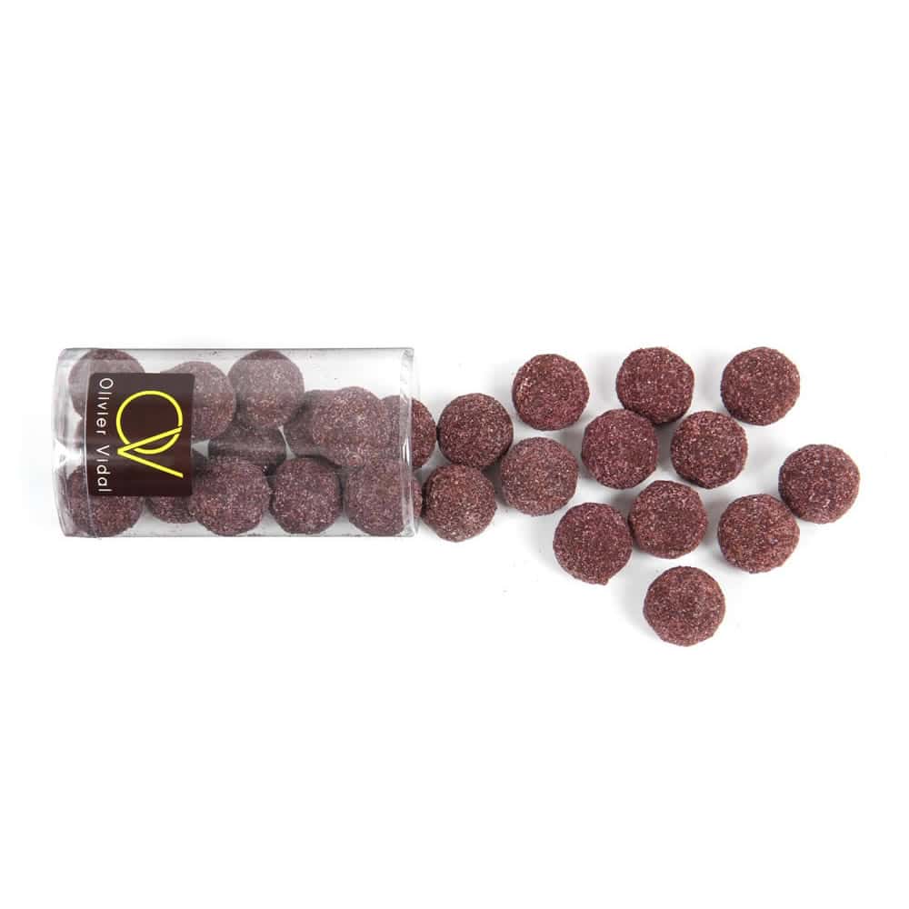 Truffes Chocolat Noir Raisin Sec Rhum 135g Bourguignottes