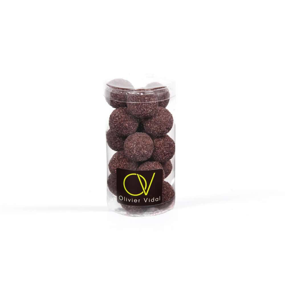 Truffes Chocolat Noir Raisin Sec Rhum 135g Bourguignottes