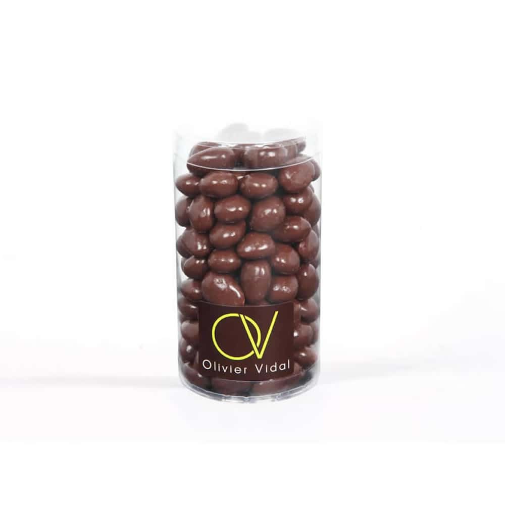 Amandes enrobées Chocolat Lait 200g