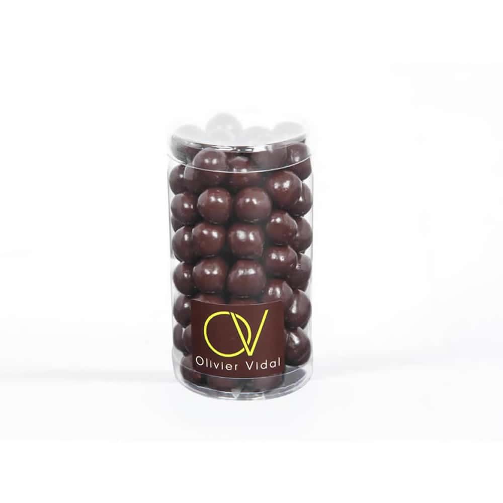 Noisettes enrobées Chocolat Noir 200g