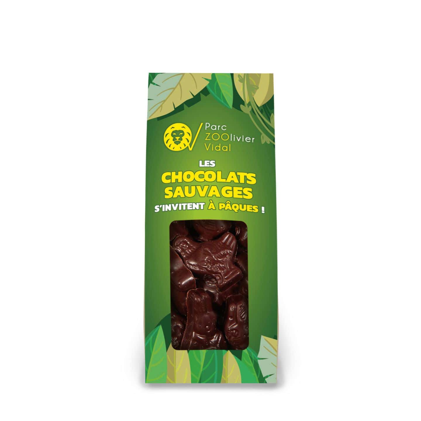 Animaux Chocolat Noir Praliné 200g Pâques
