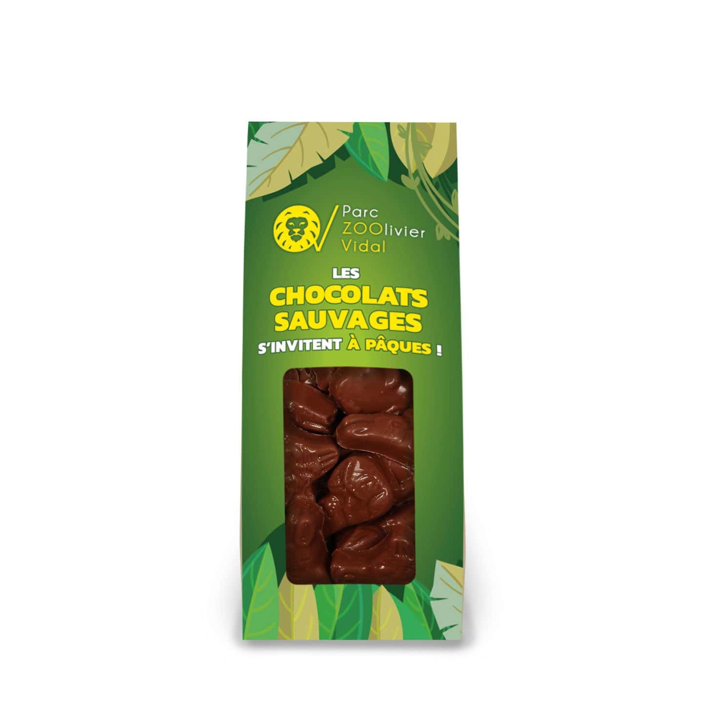 Animaux Chocolat Lait Praliné 200g Pâques