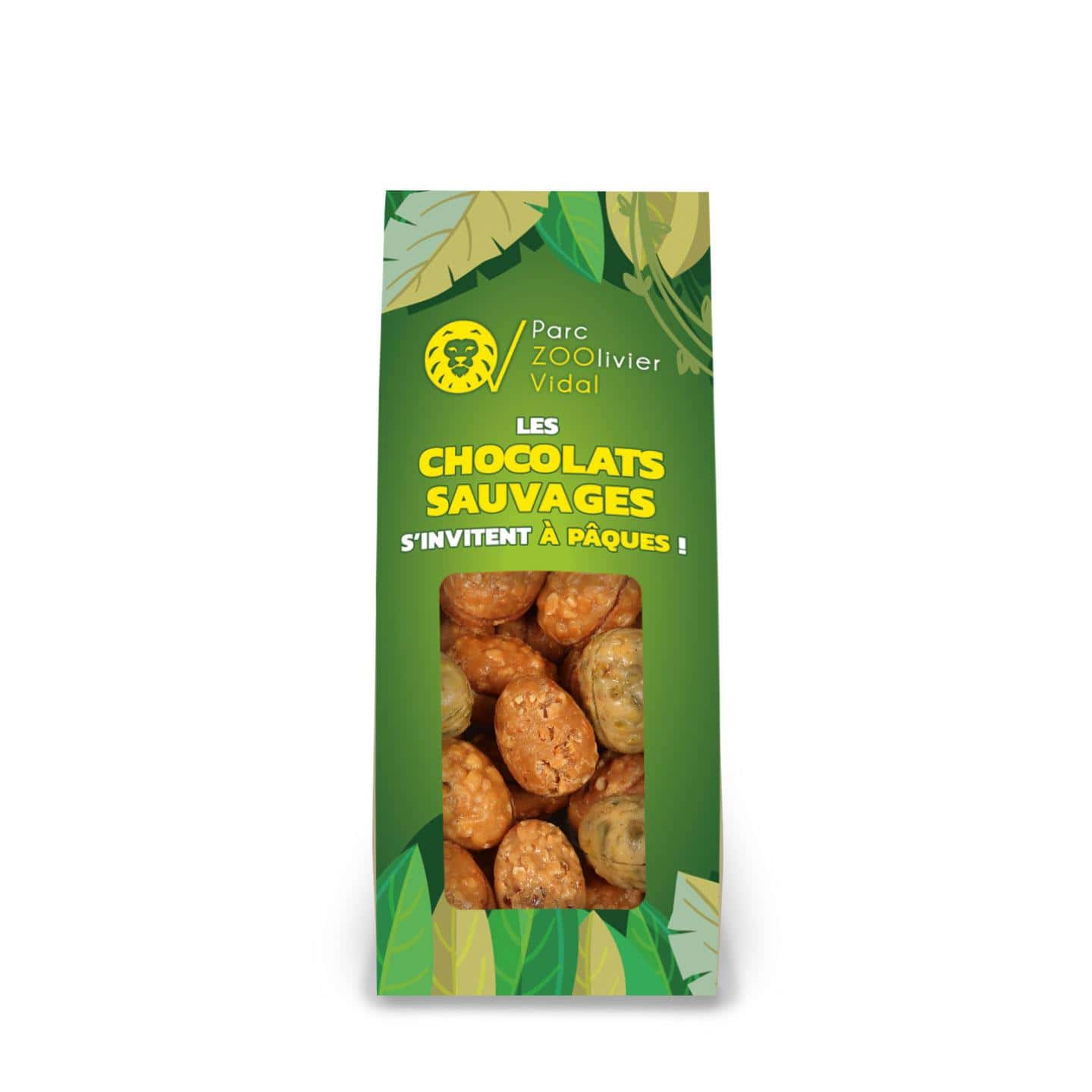 Oeufs Chocolat Lait Nougatine 200g Pâques