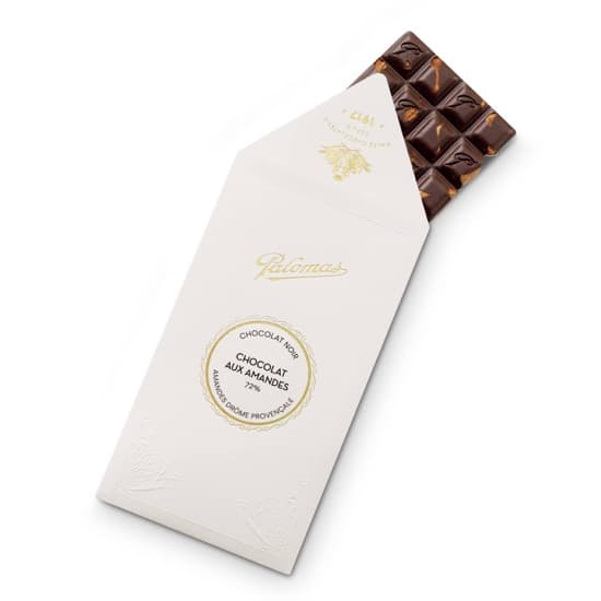 Tablette Noir Amandes 72%