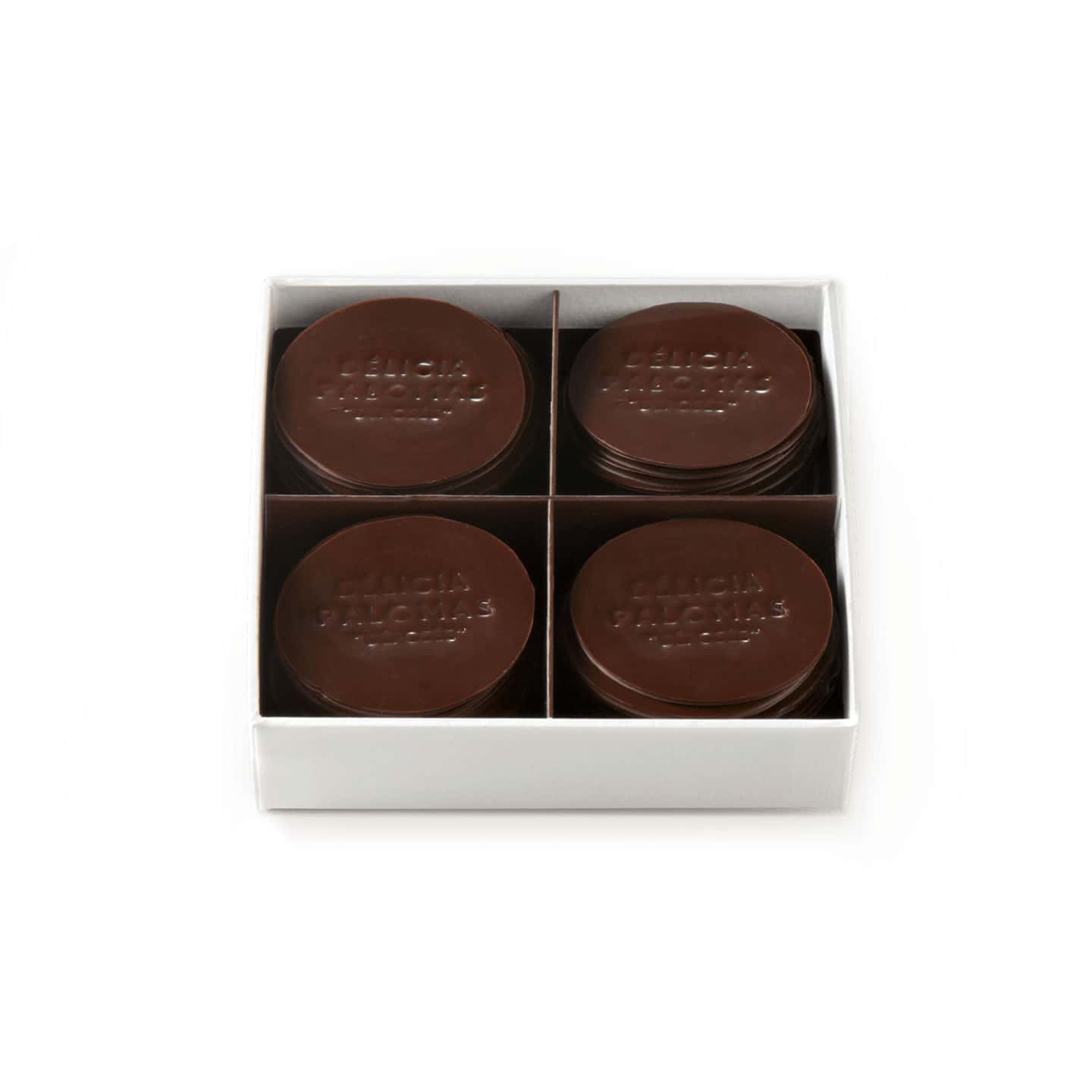 Palets Chocolat Noir Sans Sucre 150g Délicia ® 1923