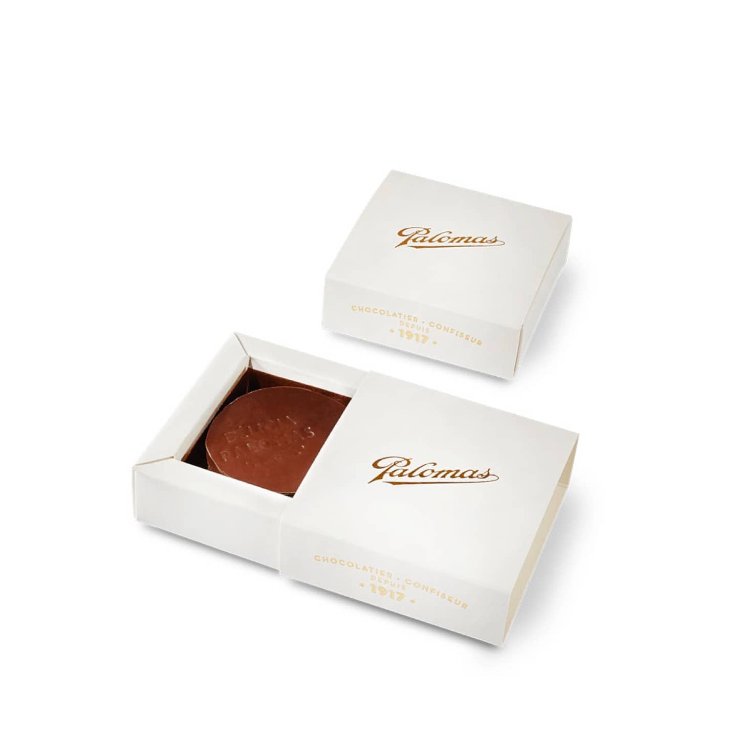 Palets Chocolat Noir Sans Sucre 40g Délicia ® 1923