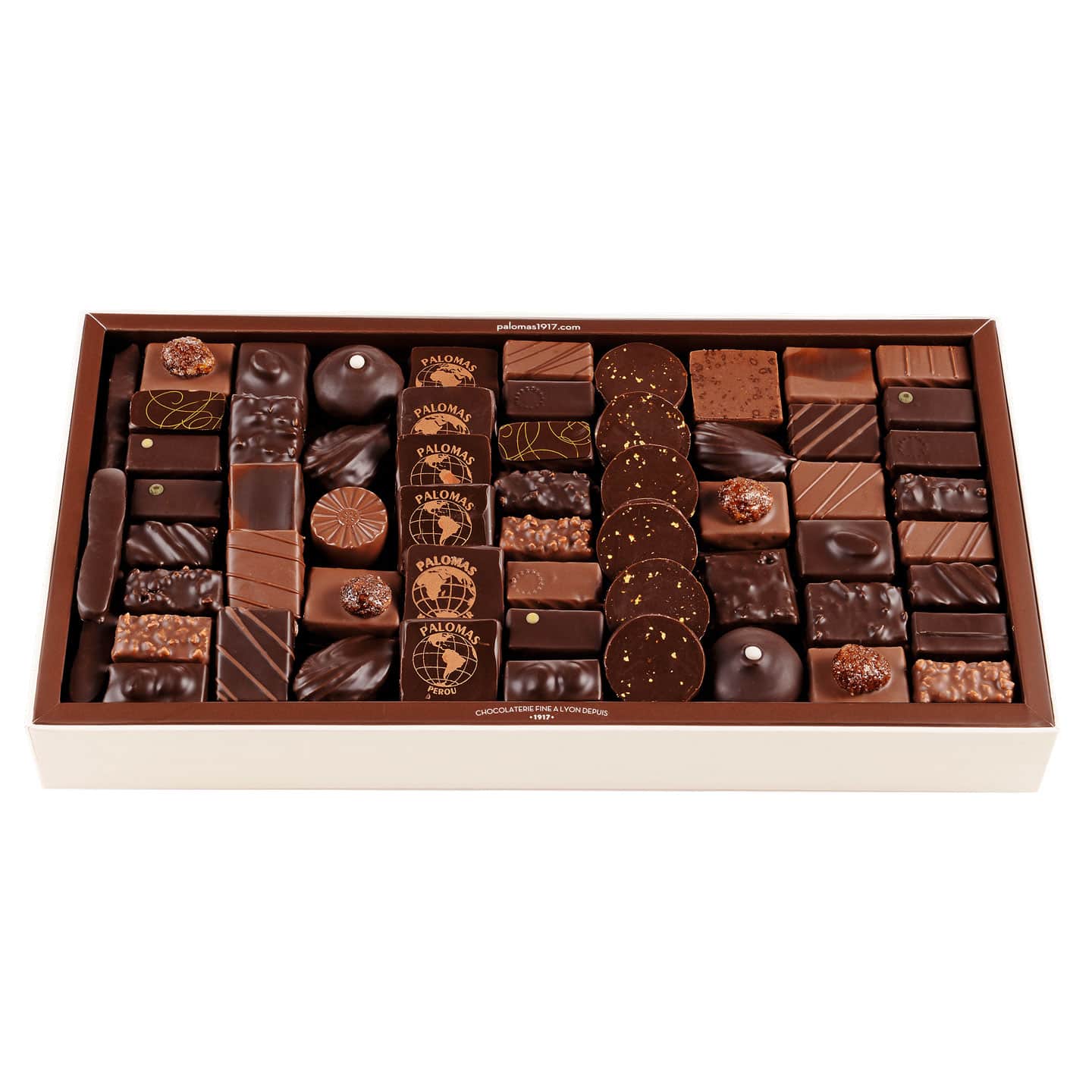 Assortiment Chocolats Noir et Lait 1000g