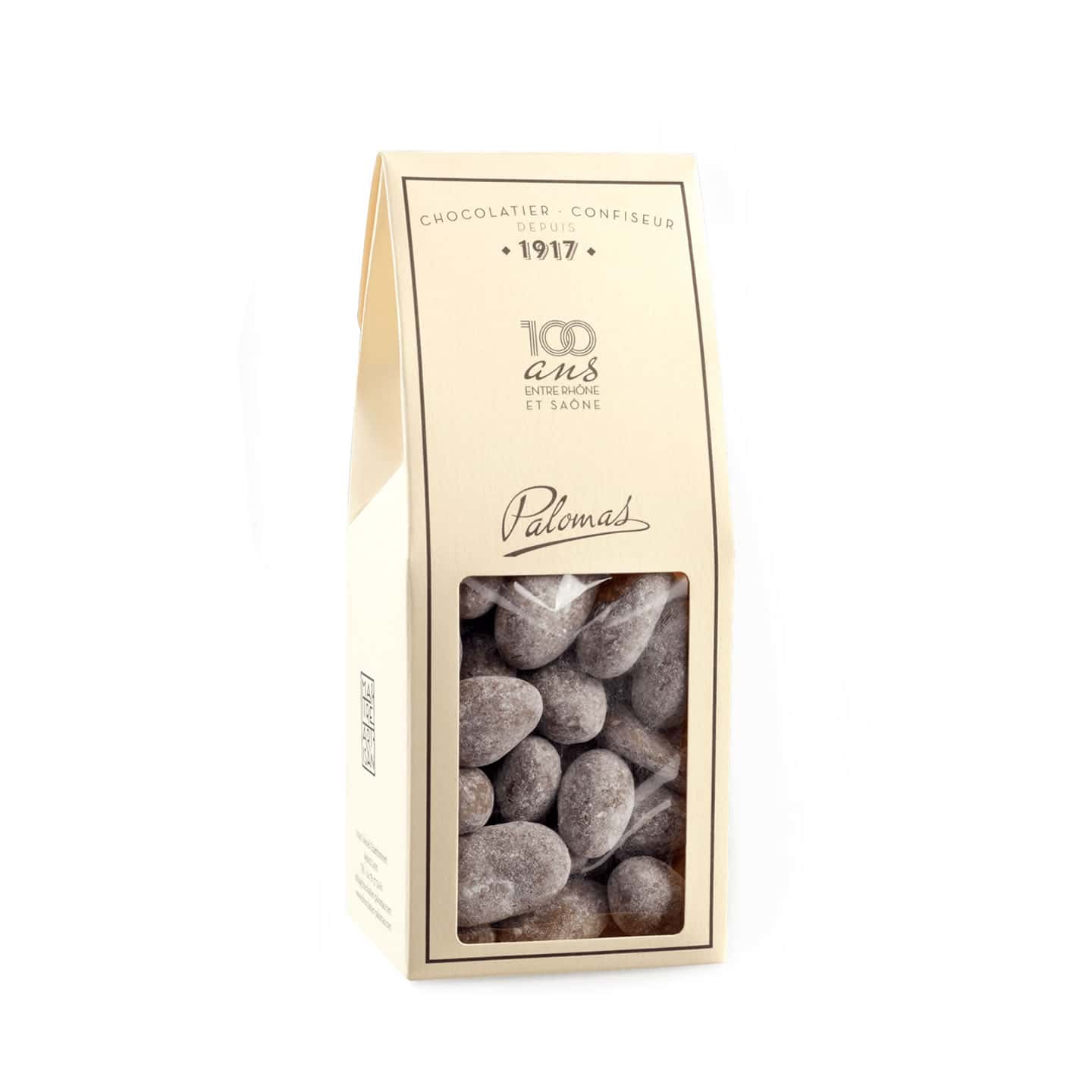 Fèves de Cacao enrobées Chocolat Noir et Lait 180g Demoiselles