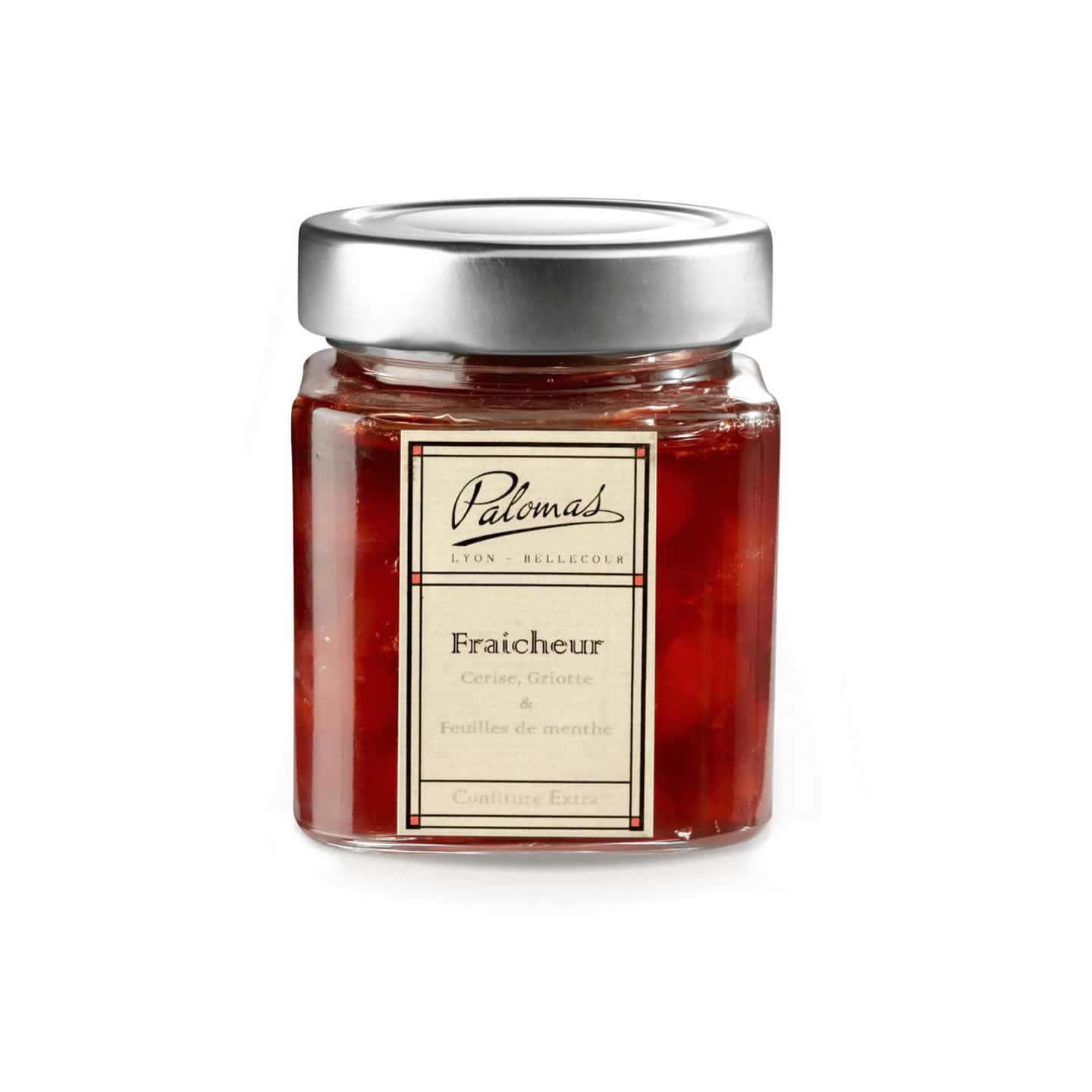 Confiture Cerise Griotte Menthe 'Extra' 240g Fraîcheur