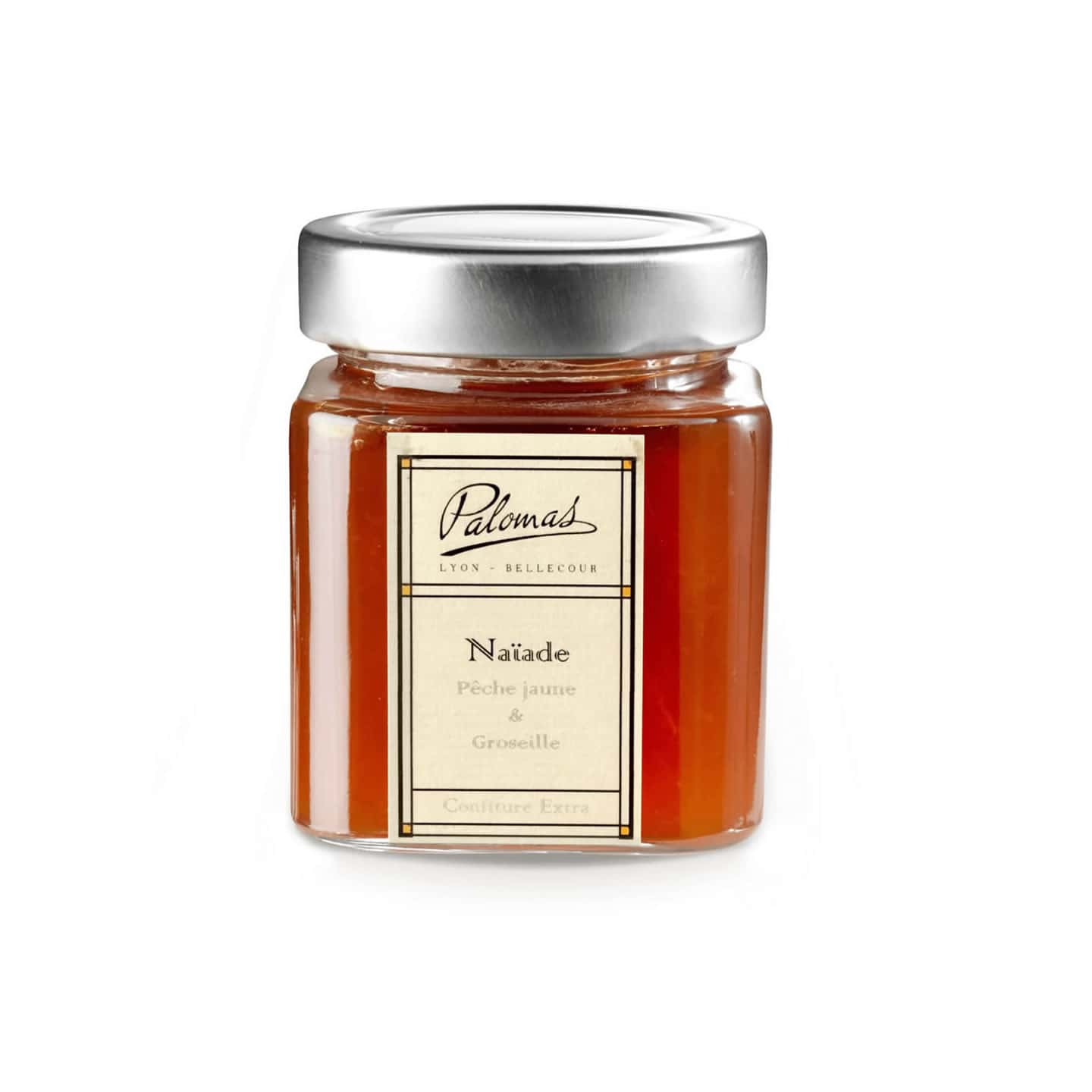 Confiture Pêche Jaune Groseille 'Extra' 240g Naïade