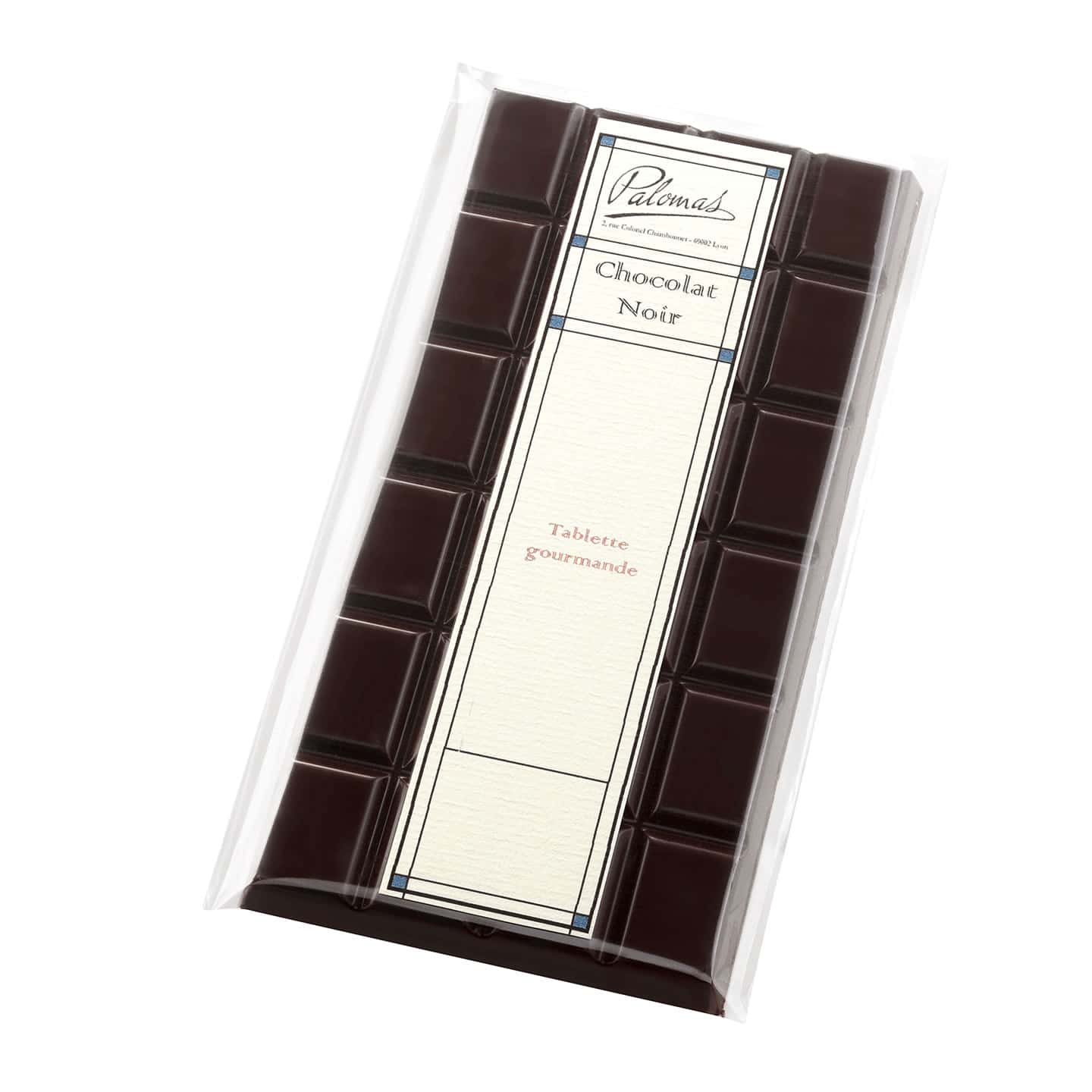 Tablette Chocolat Noir Pâte d'Amande Orange 72% 120g