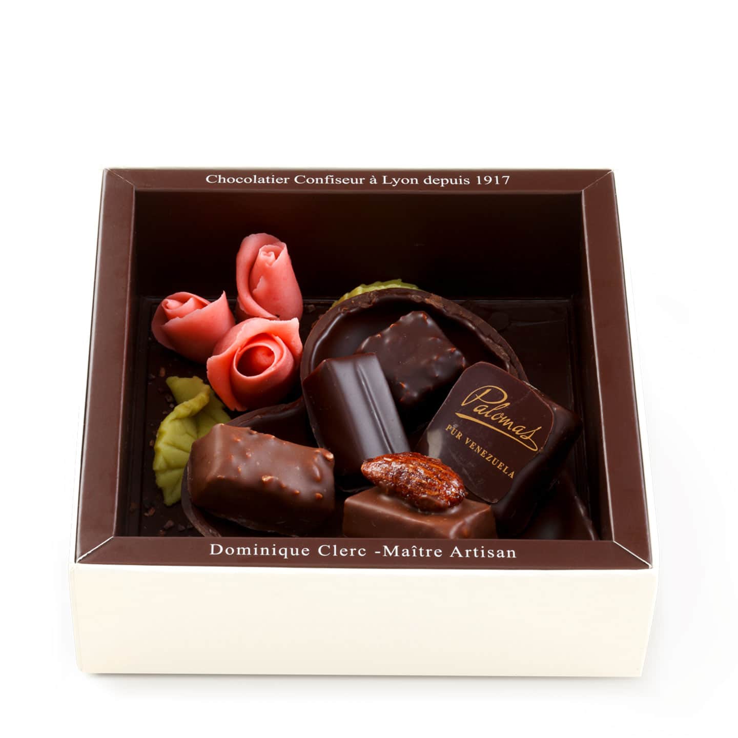 Coeur garni de Bonbons Chocolat Fête des Mères 175g