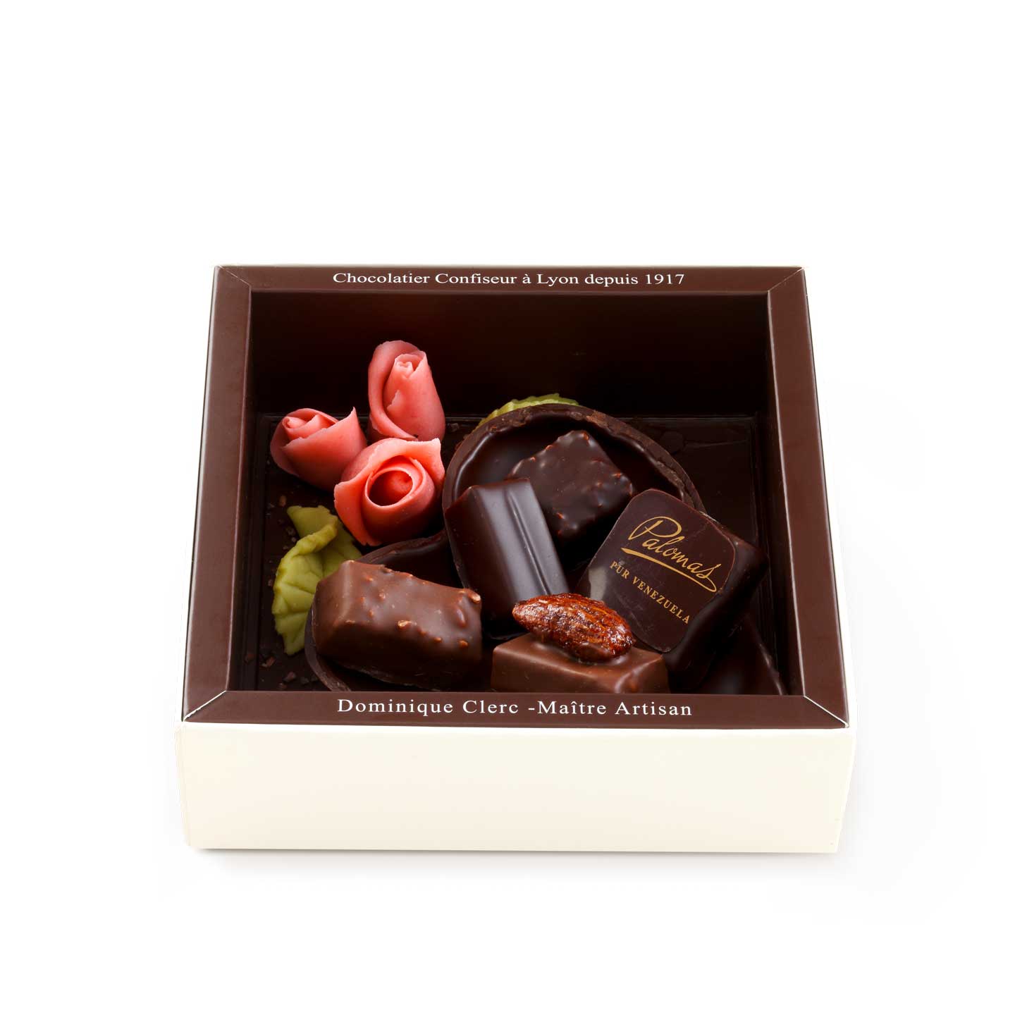 Coeur garni de Bonbons Chocolat Fête des Mères 175g