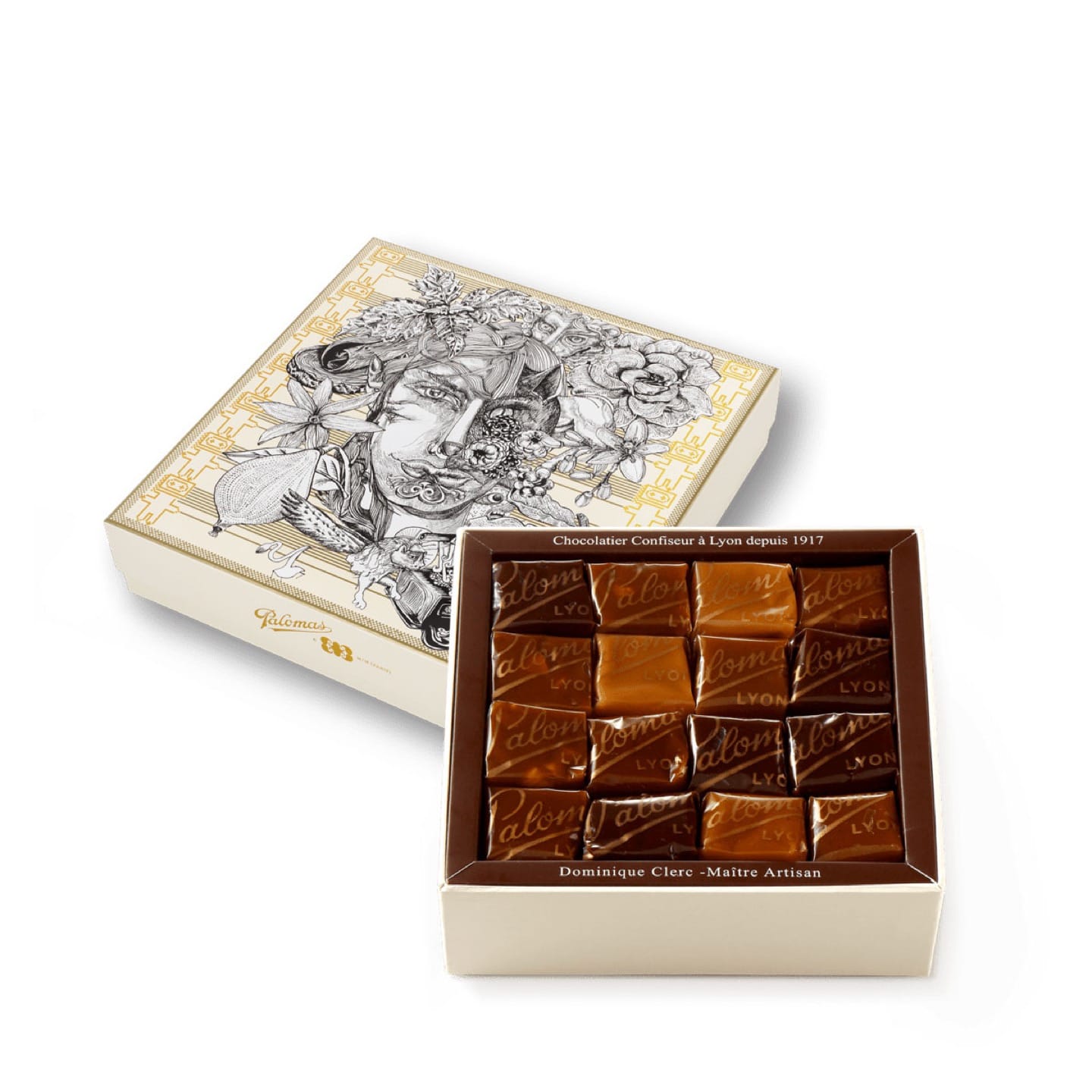 Caramels 340g - 32 pièces Kalouga - Coffret MM