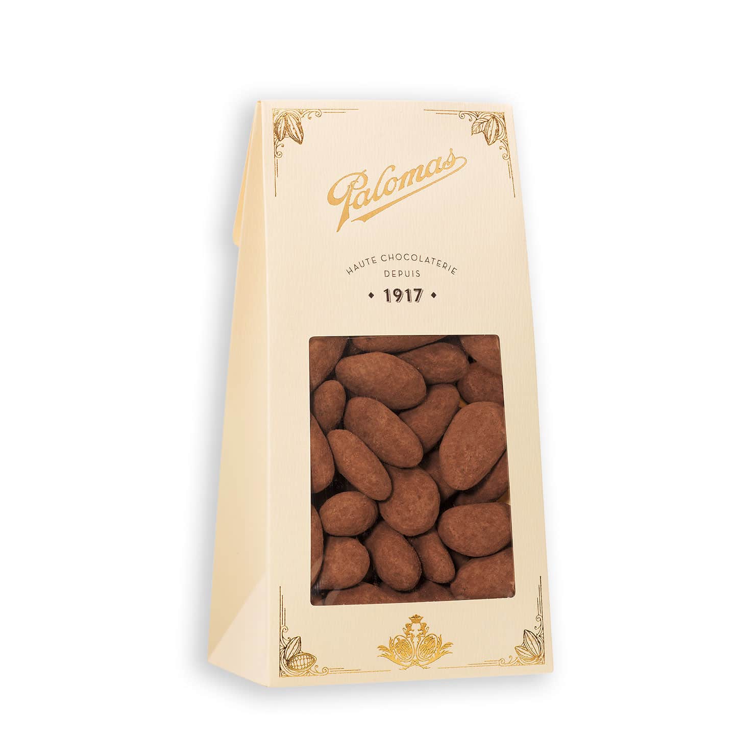 Amandes enrobées Chocolat Noir 180g Demoiselles