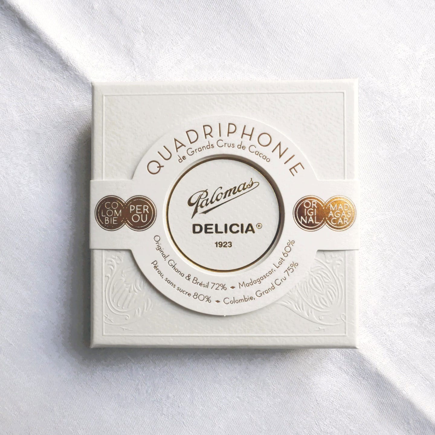 Palets Chocolat Quadriphonie 150g Délicia ® 1923