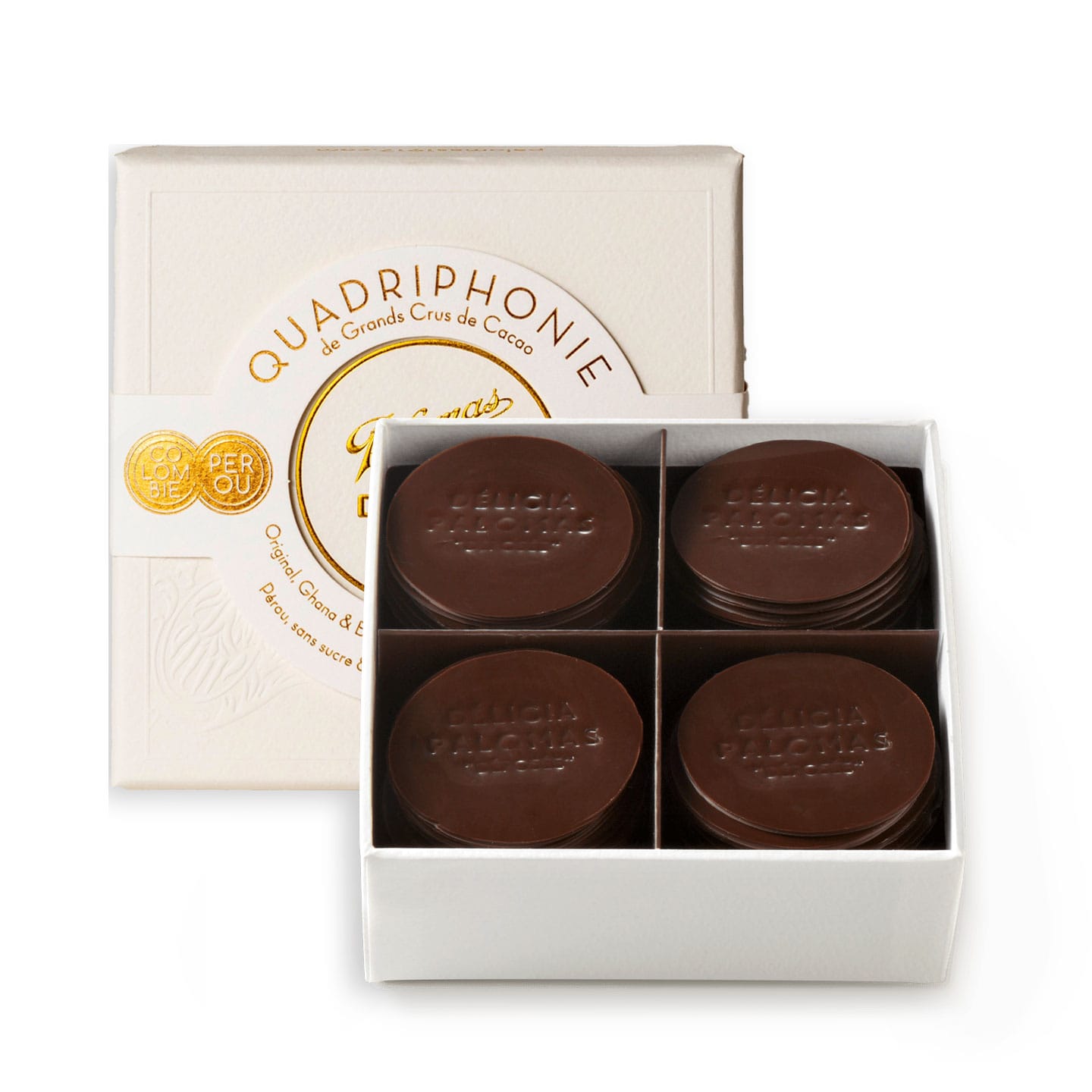Palets Chocolat Quadriphonie 250g Délicia ® 1923