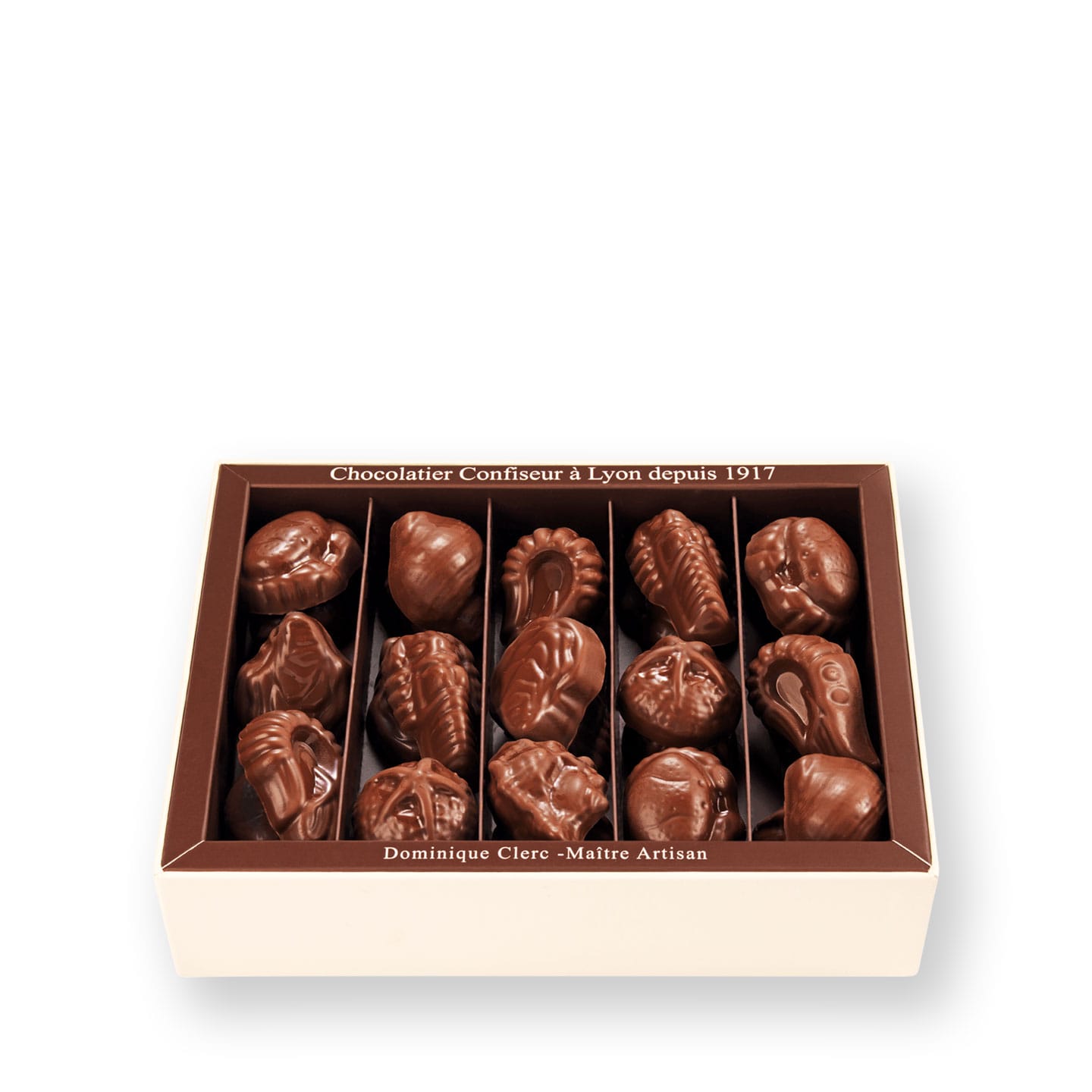 Fruits de Mer Chocolat Lait Praliné Pâques 200g