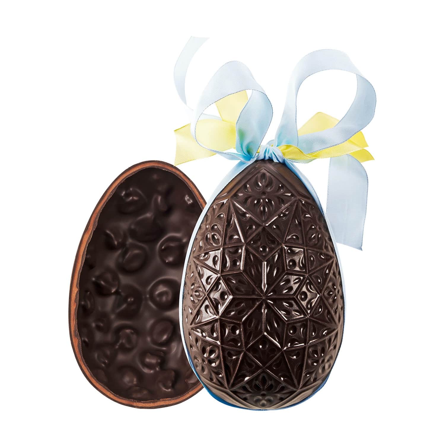 Oeuf Chocolat Noir Gianduja Pâques 230g