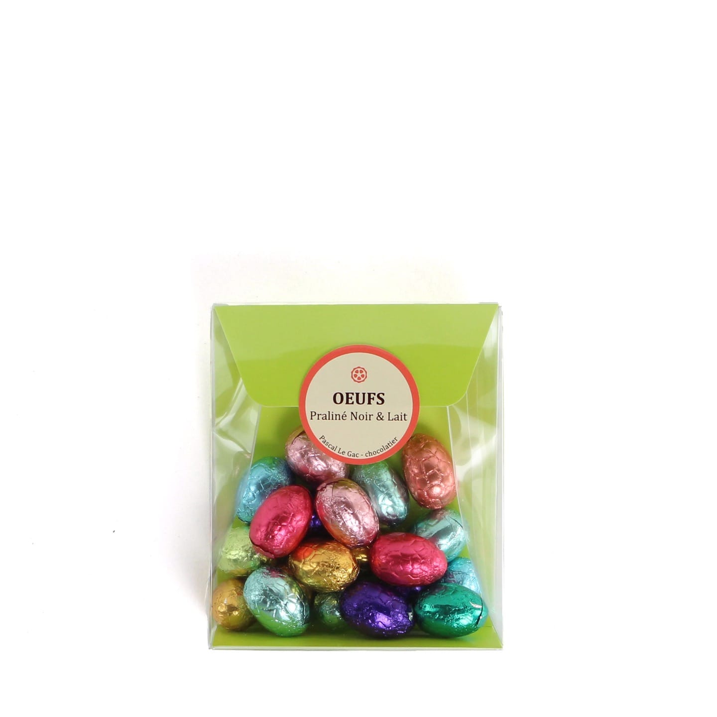 Œufs Chocolat Praliné Pâques 155g