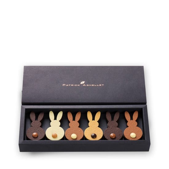 Lapins Pralinés Chocolat Mélangé Pâques