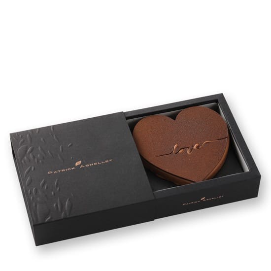 Coeur Praliné Chocolat Lait Saint Valentin