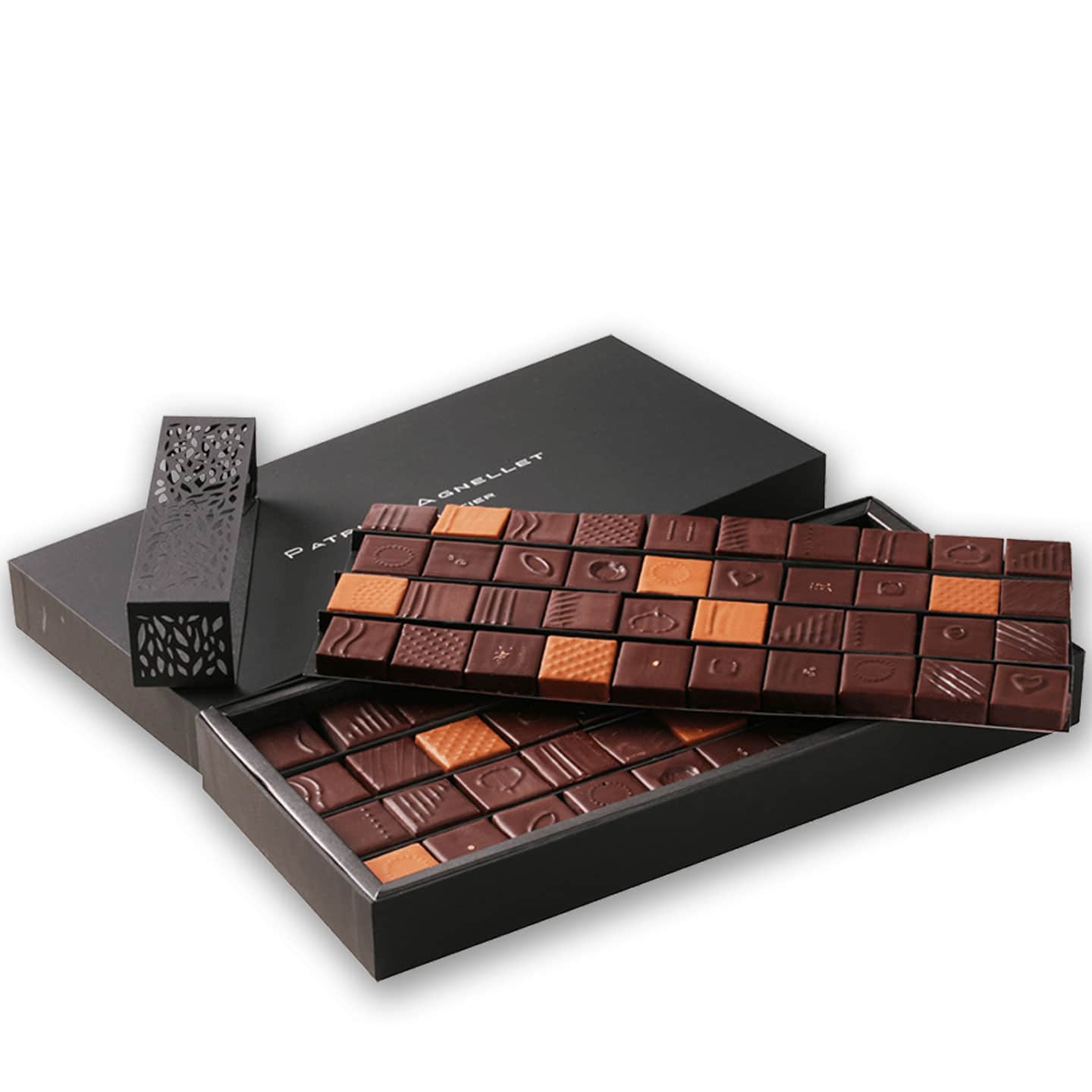 Assortiment Chocolats Noir & Lait 1100g - 120 pièces