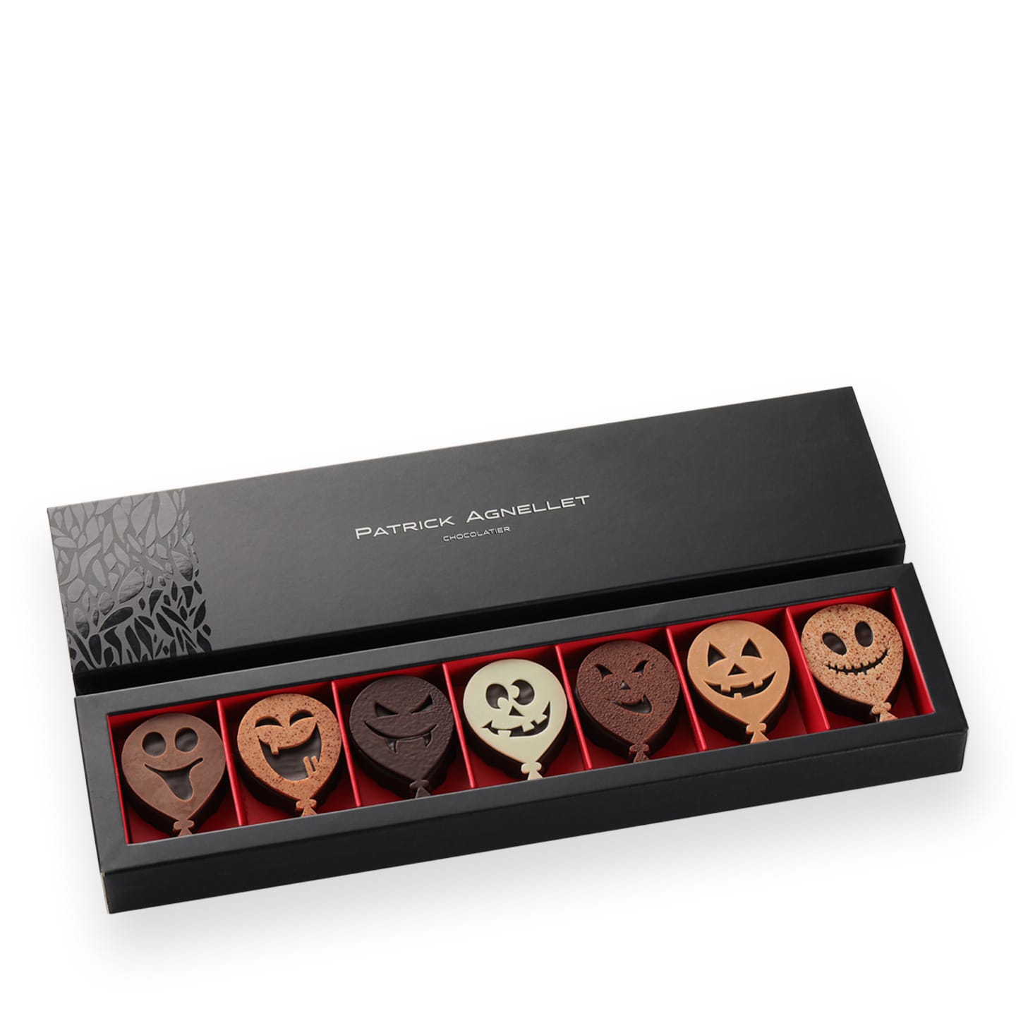 Fantômes Praliné Noisette Chocolat Halloween 90g - 7 pièces