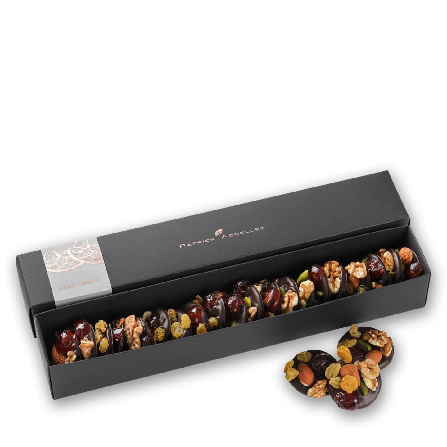 Mendiant Chocolat Noir 250g Croc'Fruits