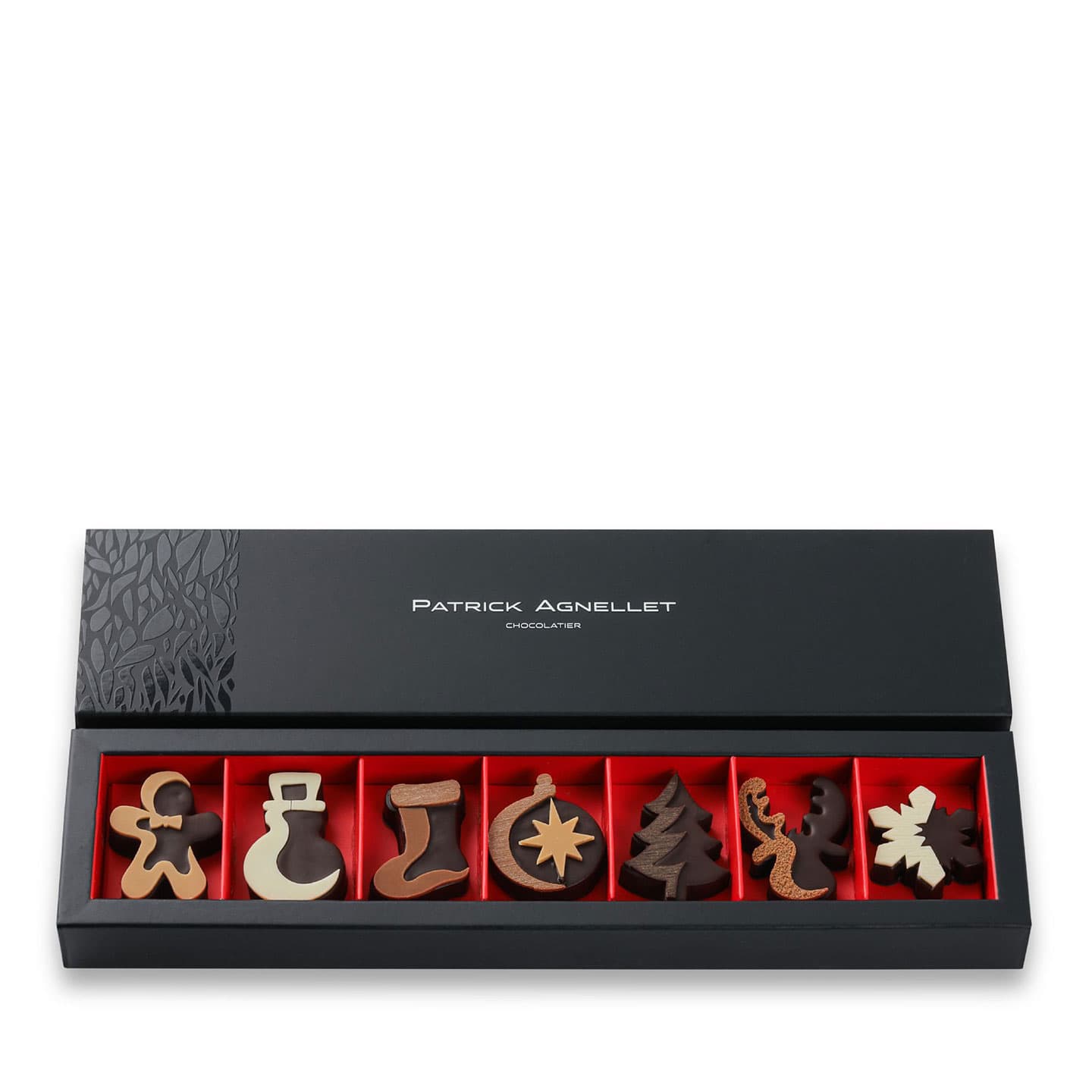 Figurines Praliné Chocolat Noël 110g - 7 pièces