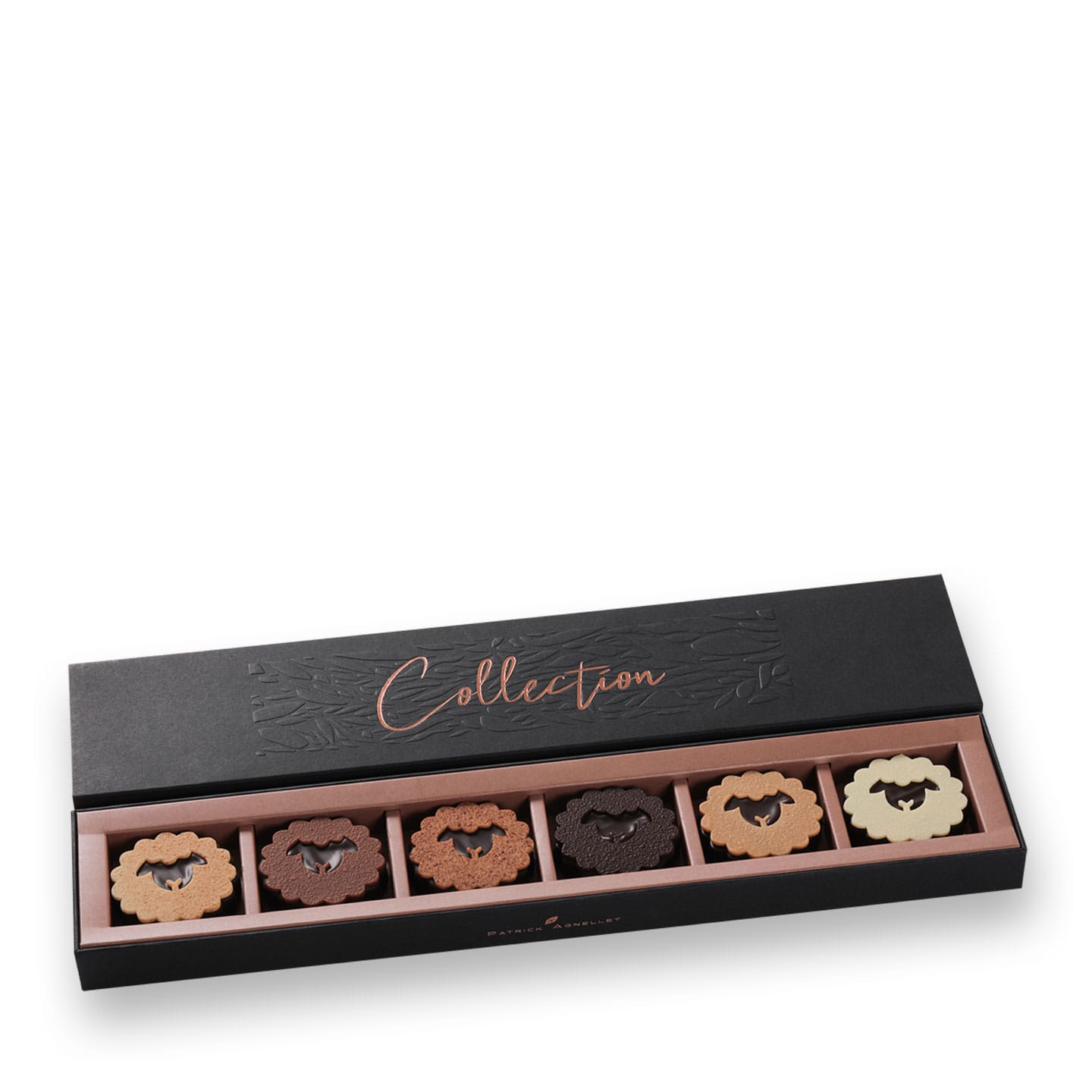 Agneaux Pralinés Chocolat Pâques 110g - 6 pièces