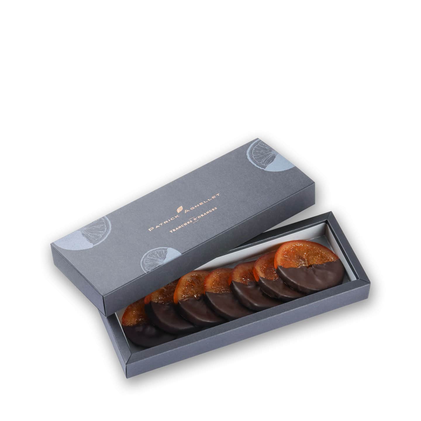 Rondelles Orange Confite enrobées Chocolat Noir 135g
